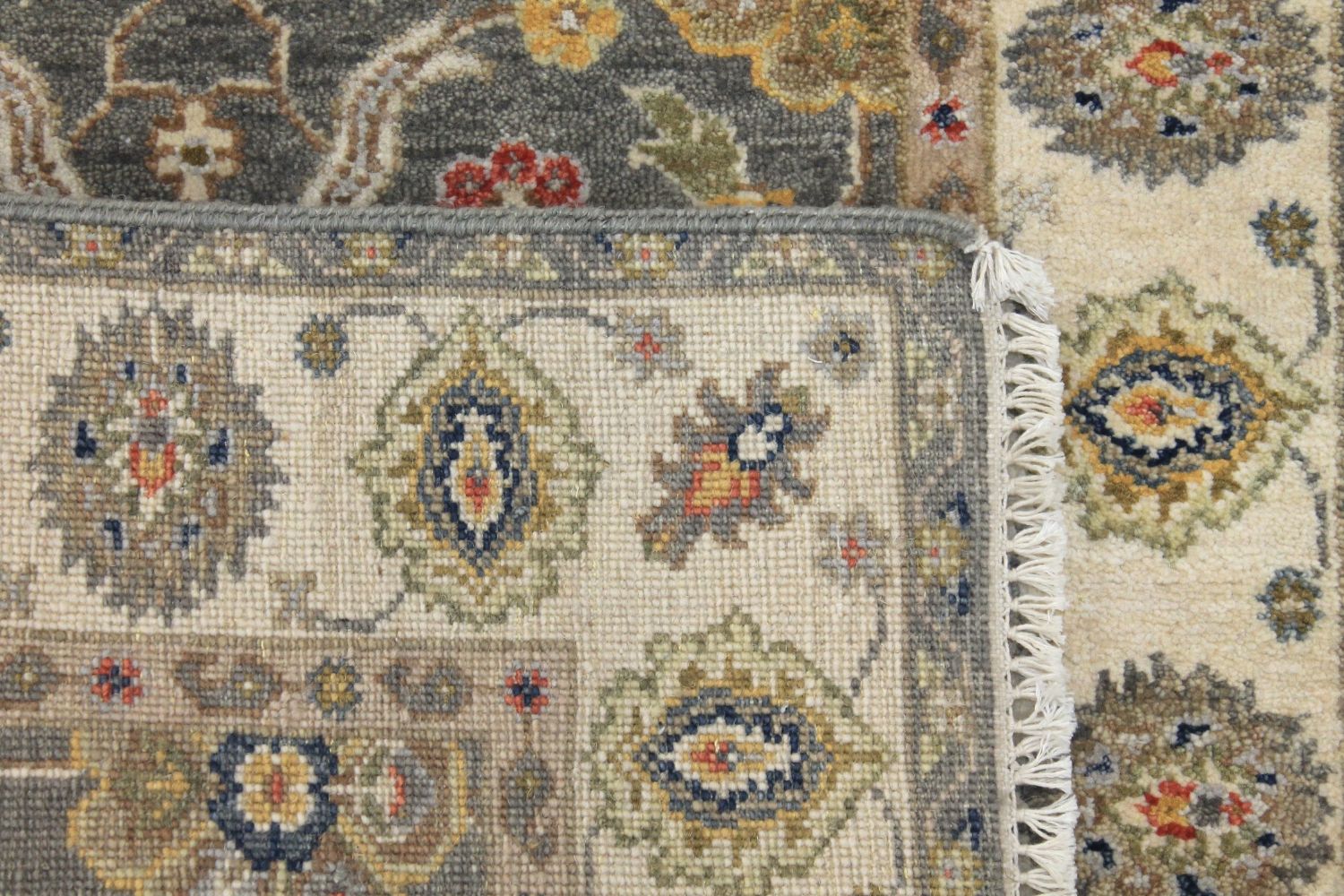 8 ft. Runner Traditional Hand Knotted Wool Area Rug - MR030605