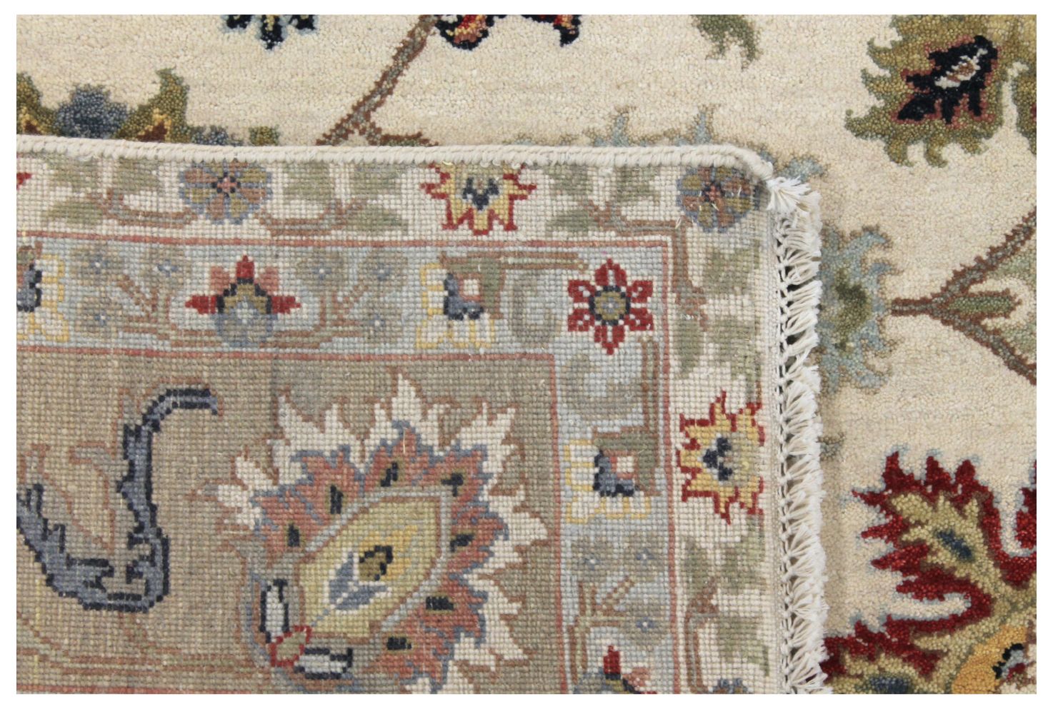 6x9 Traditional Hand Knotted Wool Area Rug - MR030606