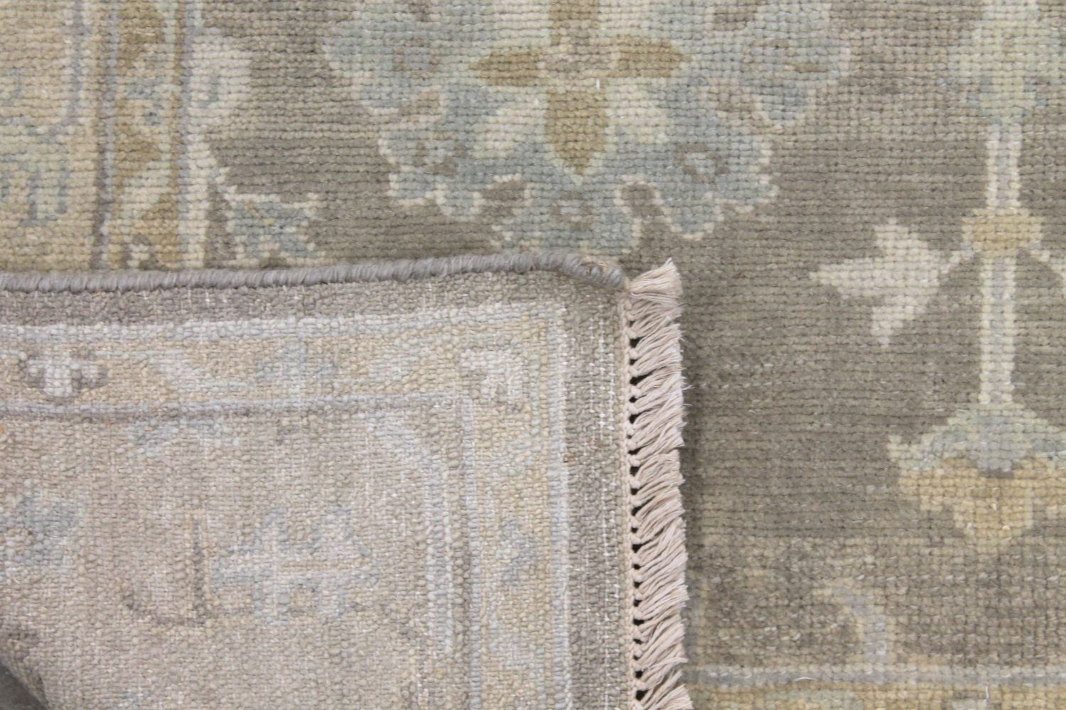 8x10 Oushak Hand Knotted Wool Area Rug - MR030617