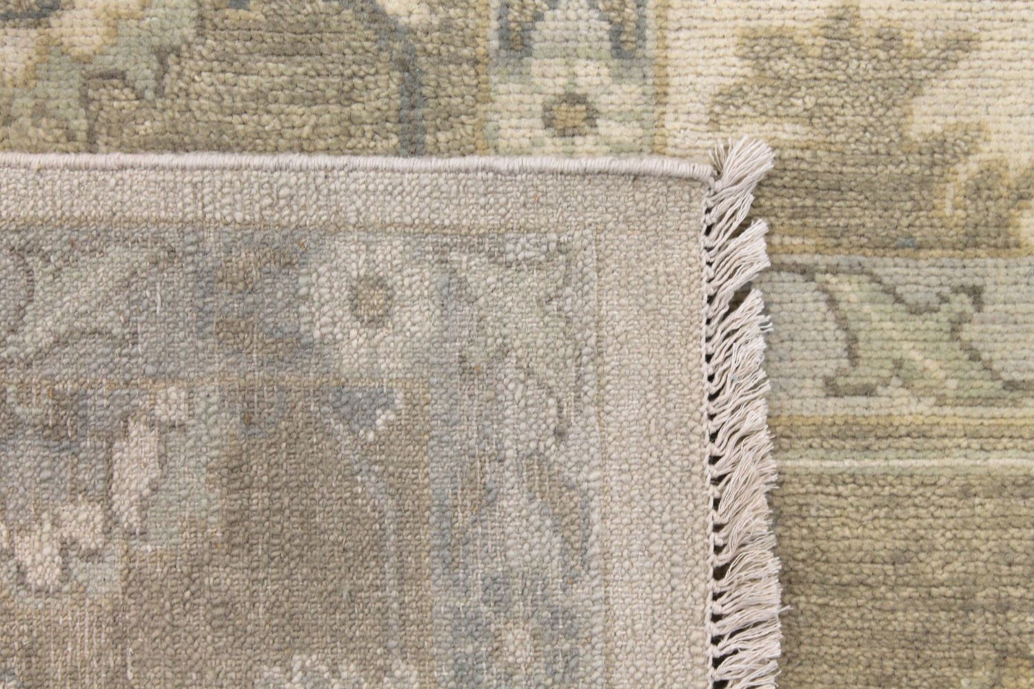 9x12 Oushak Hand Knotted Wool Area Rug - MR030618