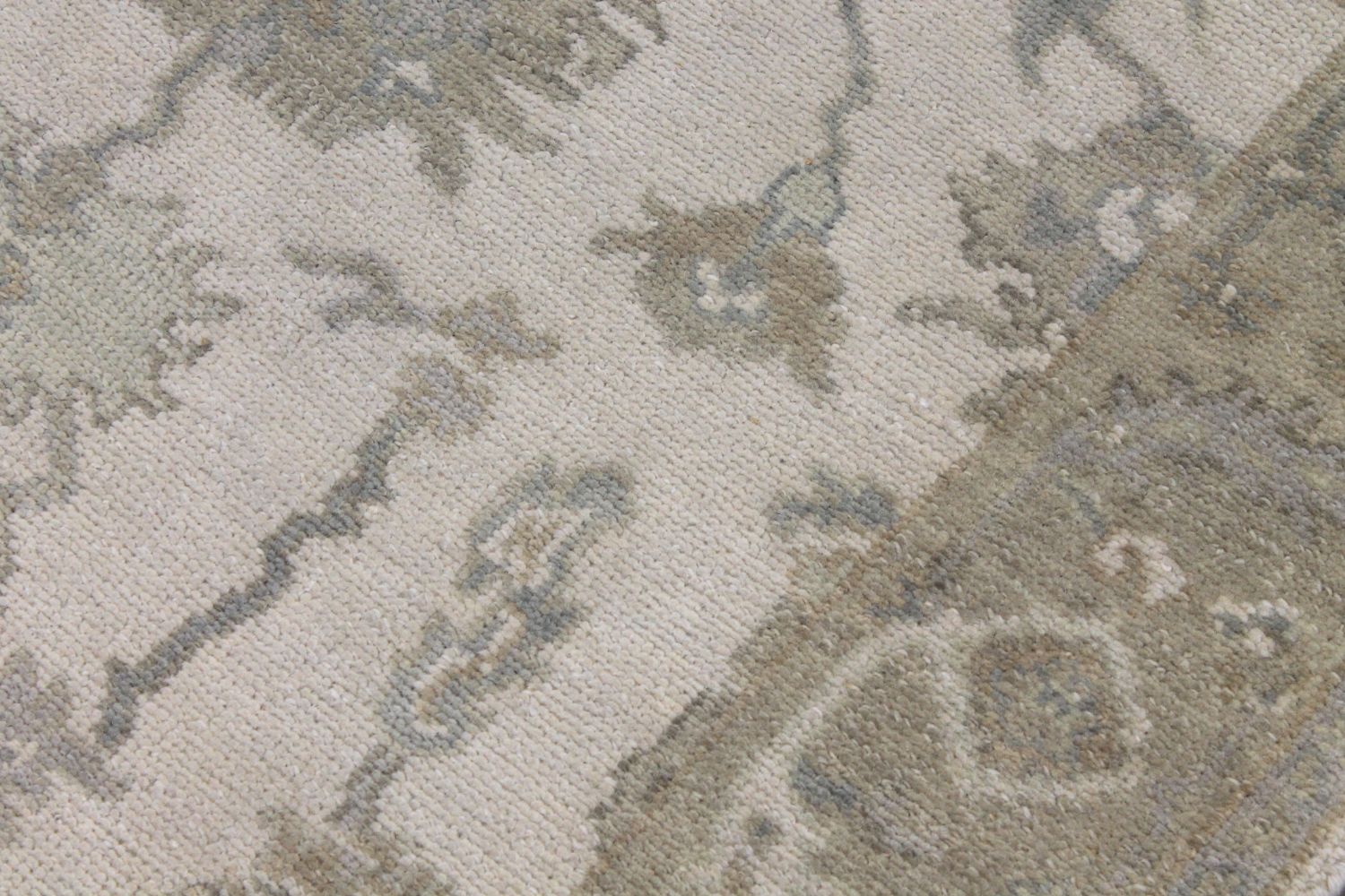4x6 Oushak Hand Knotted Wool Area Rug - MR030619