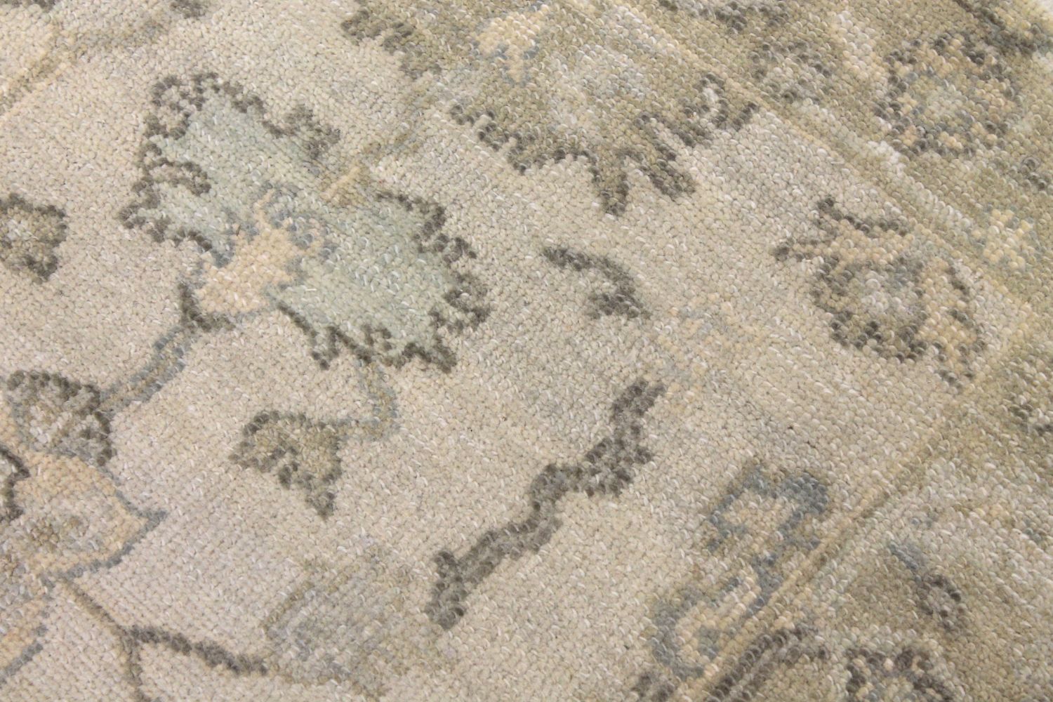 10 ft. Runner Oushak Hand Knotted Wool Area Rug - MR030621