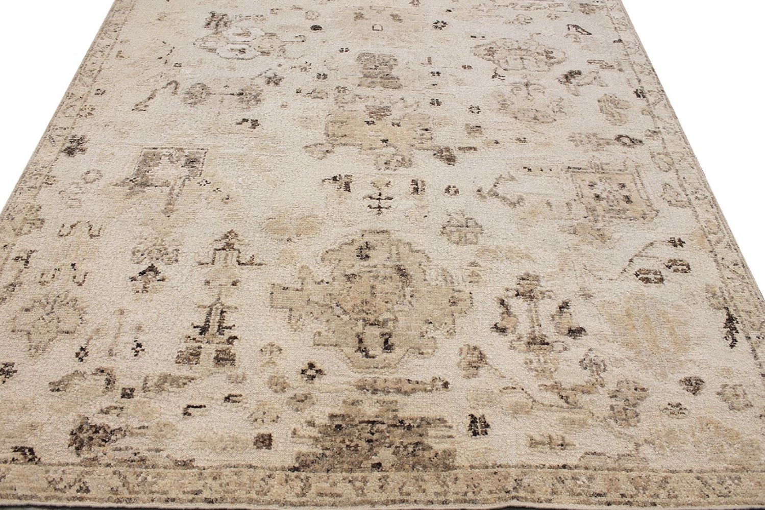 10x14 Oushak Hand Knotted Wool Area Rug - MR030623