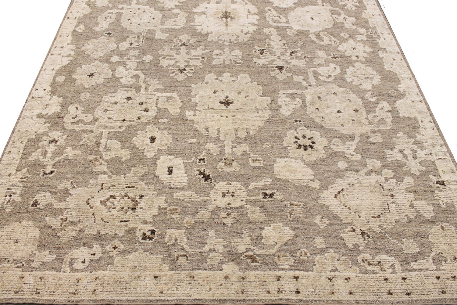 10x14 Oushak Hand Knotted Wool Area Rug - MR030626