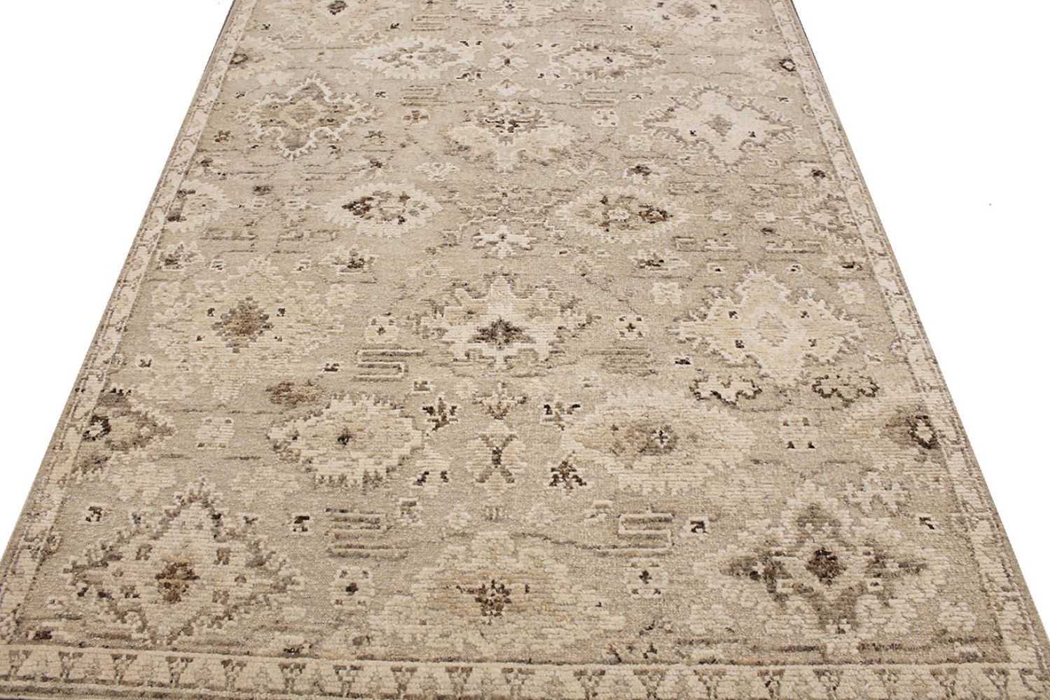 9x12 Oushak Hand Knotted Wool Area Rug - MR030629