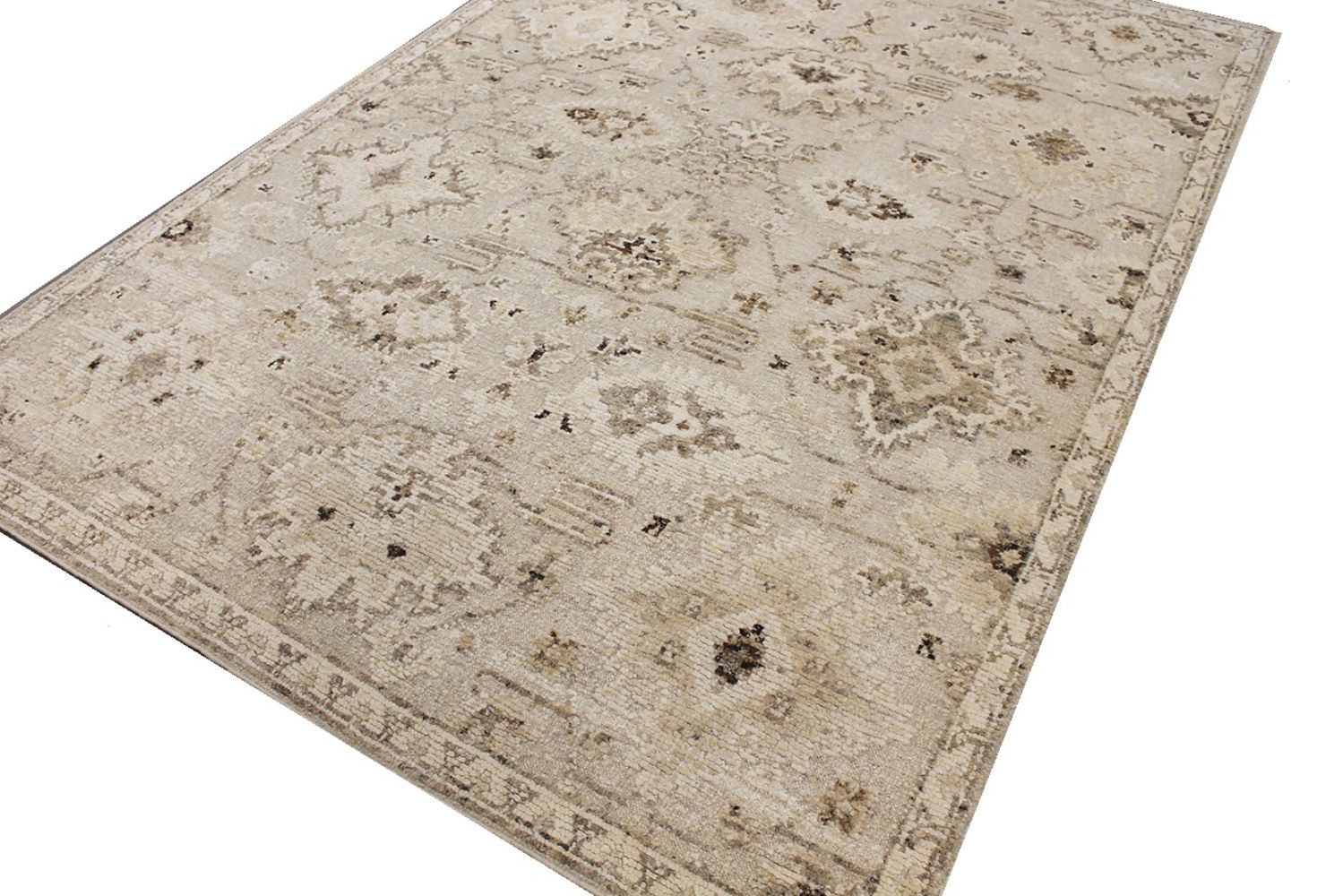 9x12 Oushak Hand Knotted Wool Area Rug - MR030630