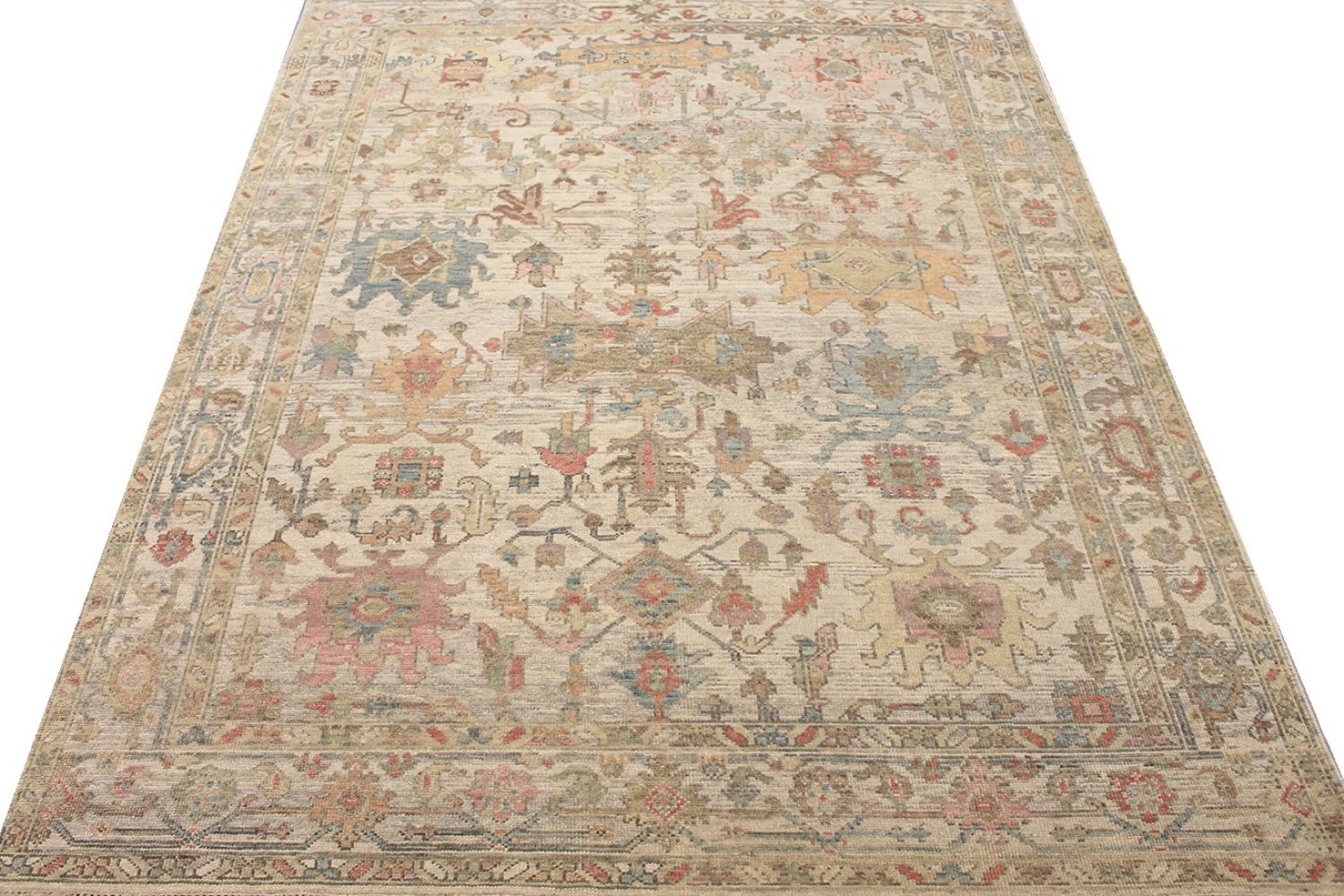 8x10 Aryana & Antique Revivals Hand Knotted Wool Area Rug - MR030636