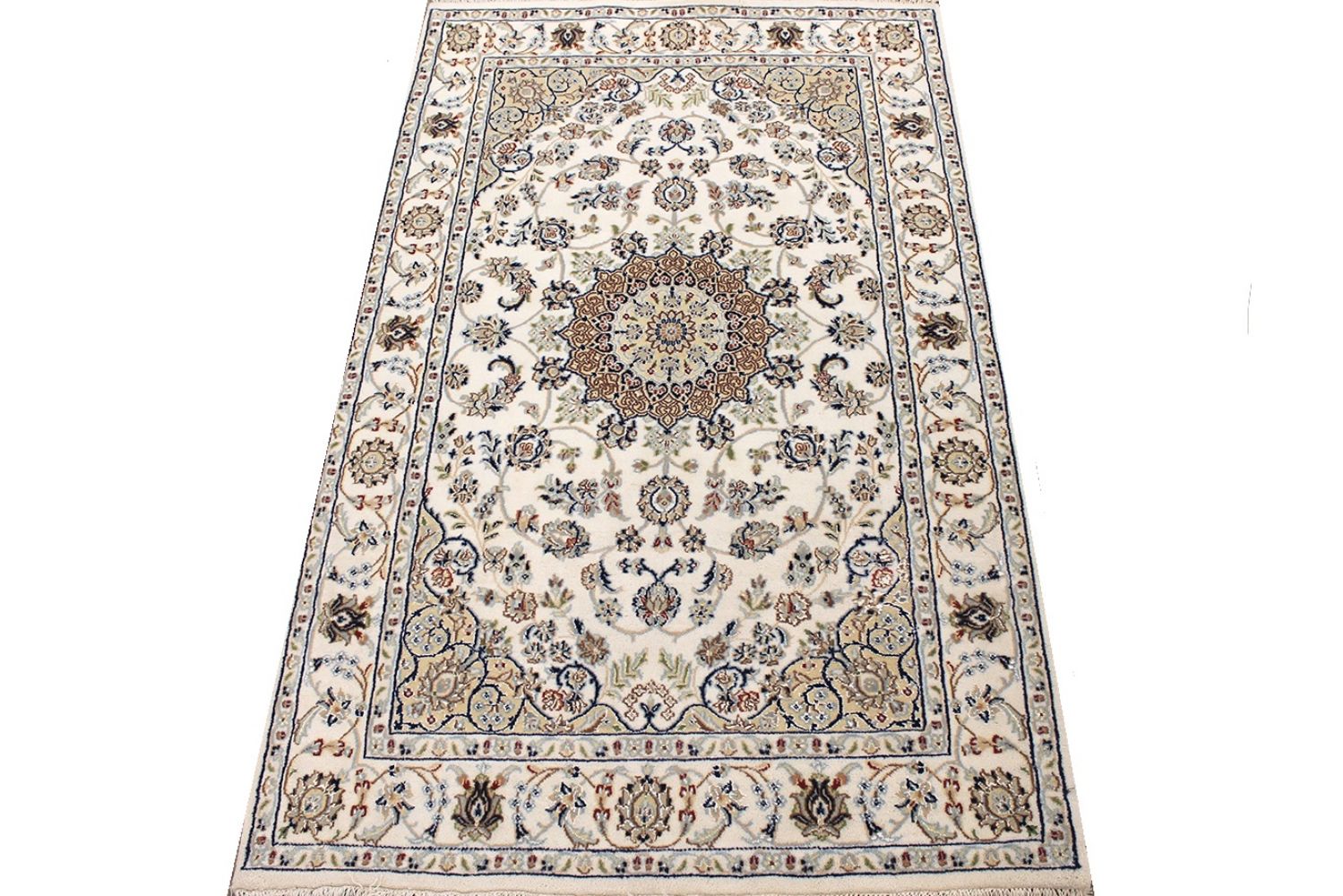 4x6 Traditional Hand Knotted Wool Area Rug - MR030638