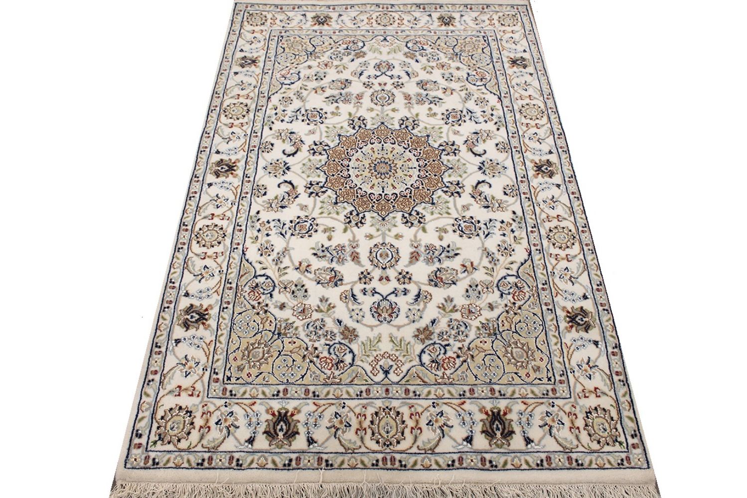 4x6 Traditional Hand Knotted Wool Area Rug - MR030638