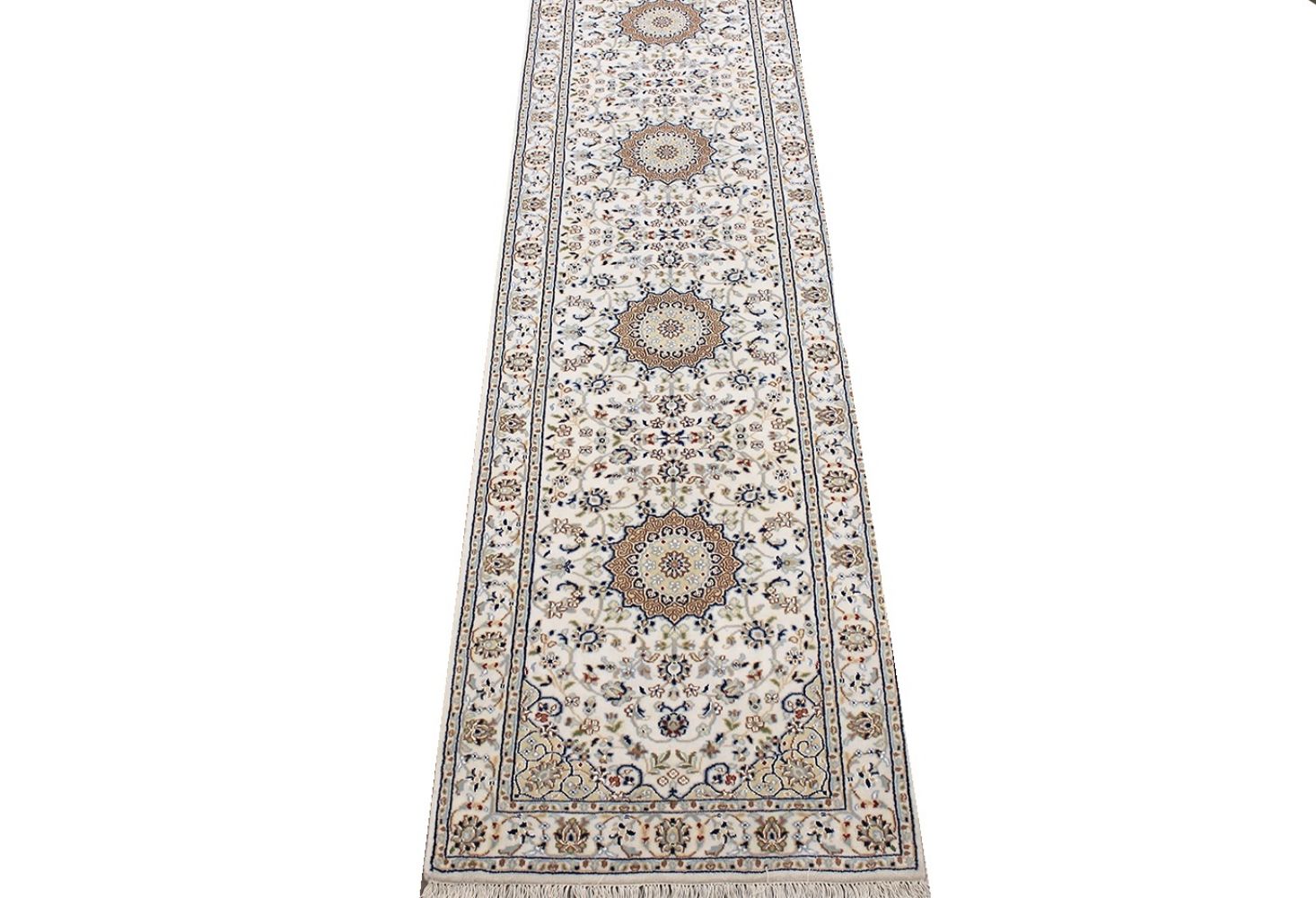 12 ft. Runner Traditional Hand Knotted Wool Area Rug - MR030641