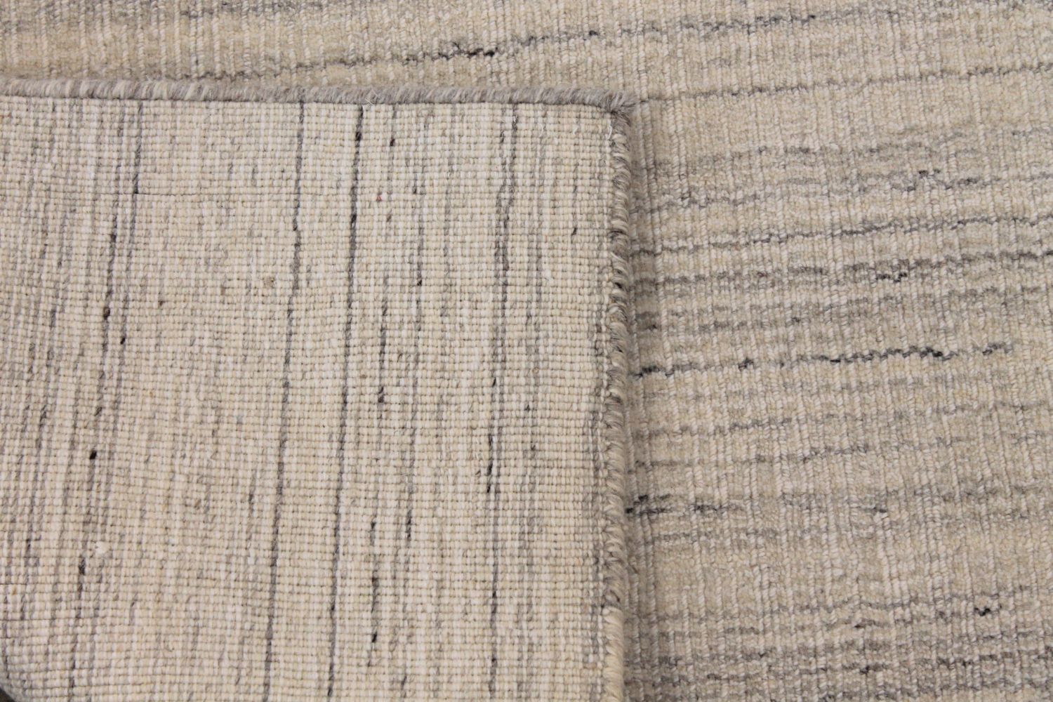 5 ft. Round & Square Casual Hand Knotted Wool Area Rug - MR030643