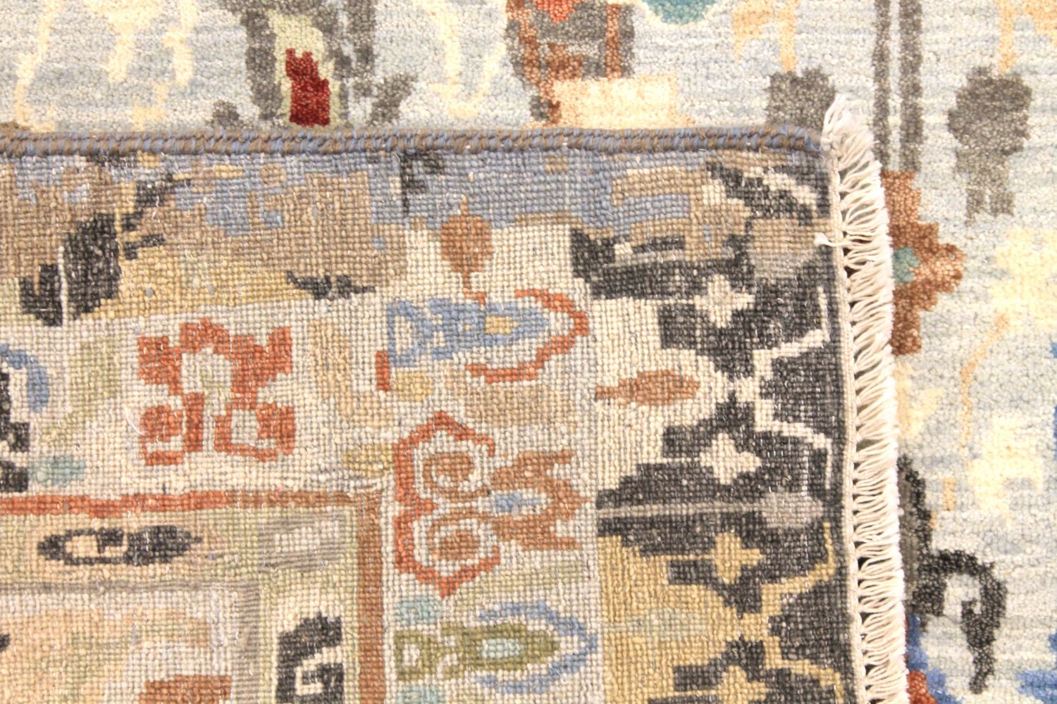10x14 Transitional Hand Knotted Wool Area Rug - MR030644