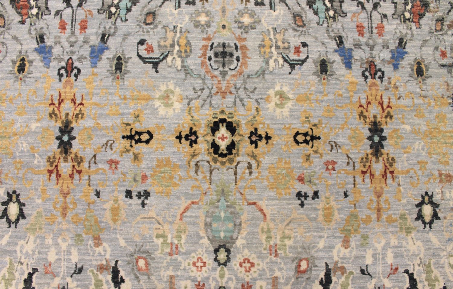 8x10 Transitional Hand Knotted Wool Area Rug - MR030645