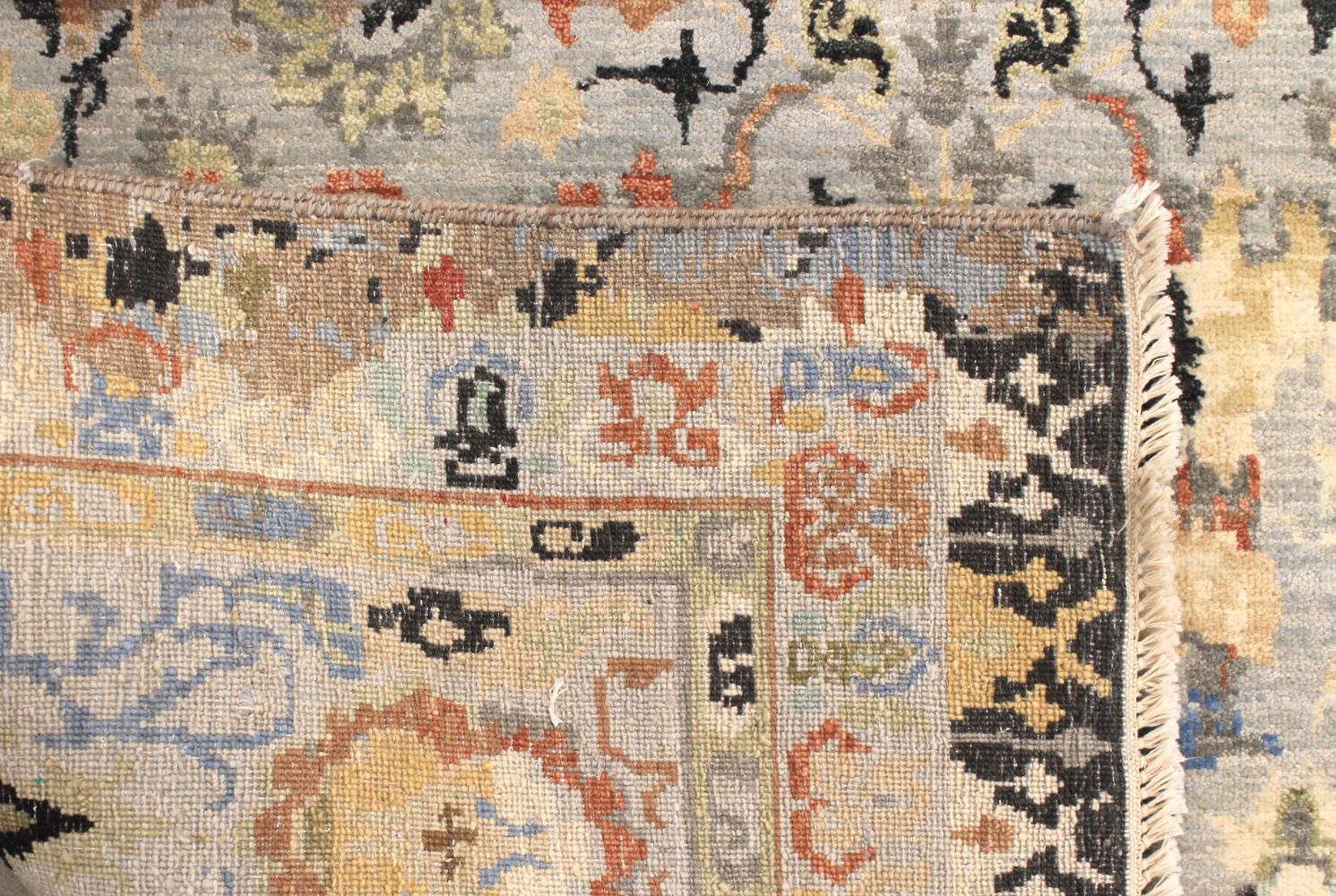 8x10 Transitional Hand Knotted Wool Area Rug - MR030645