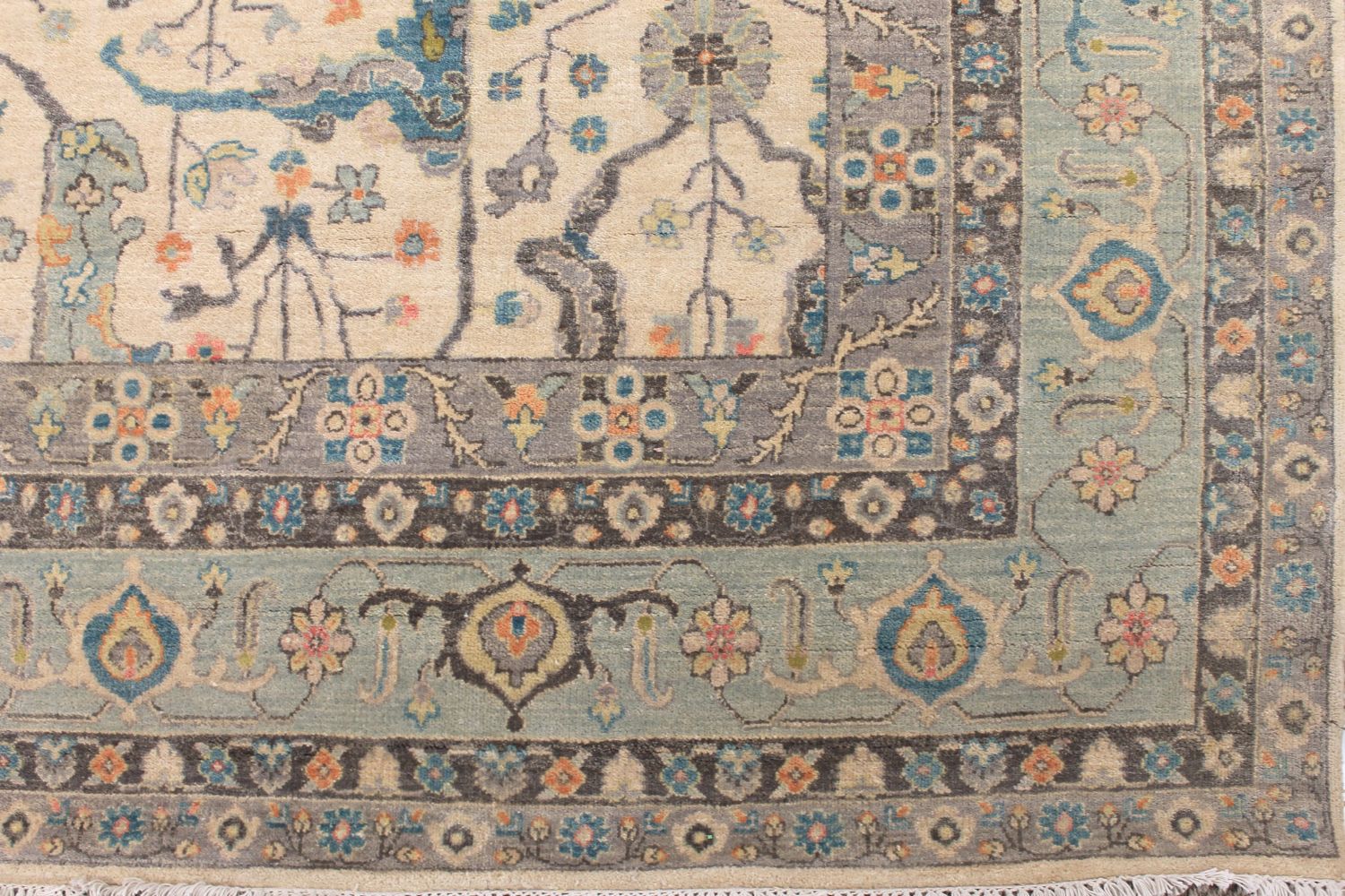 9x12 Traditional Hand Knotted Wool Area Rug - MR030676