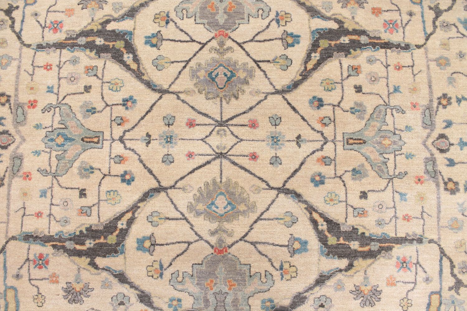 9x12 Traditional Hand Knotted Wool Area Rug - MR030676