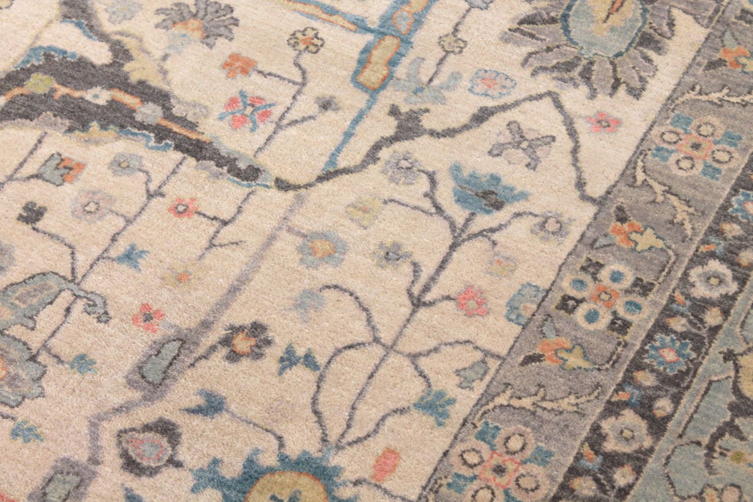 9x12 Traditional Hand Knotted Wool Area Rug - MR030676