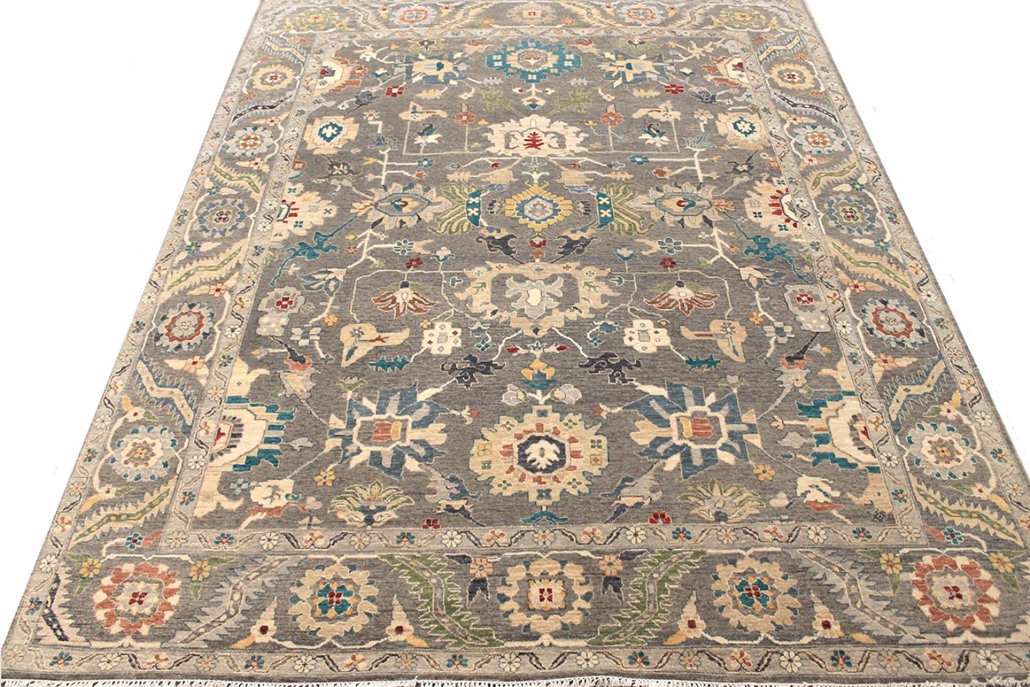 8x10 Traditional Hand Knotted Wool Area Rug - MR030677
