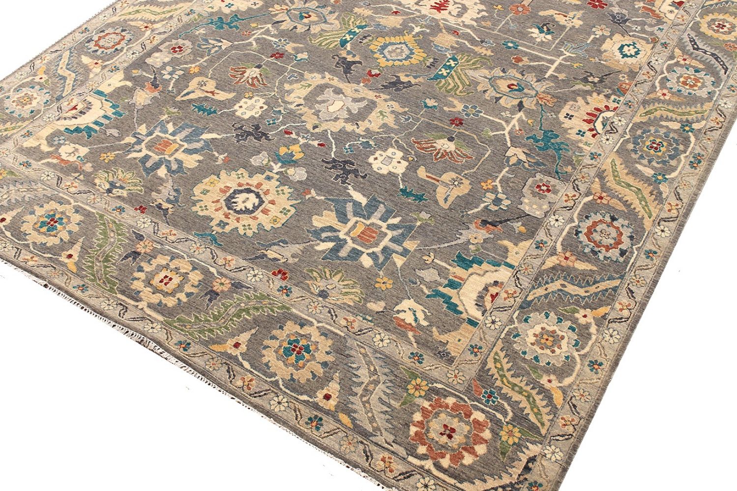 8x10 Traditional Hand Knotted Wool Area Rug - MR030677