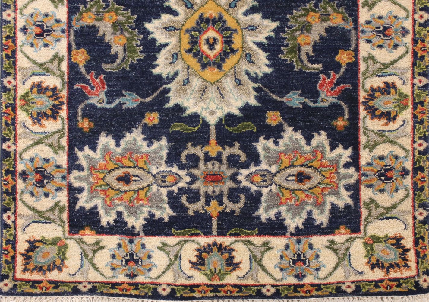 8 ft. Runner Traditional Hand Knotted Wool Area Rug - MR030680