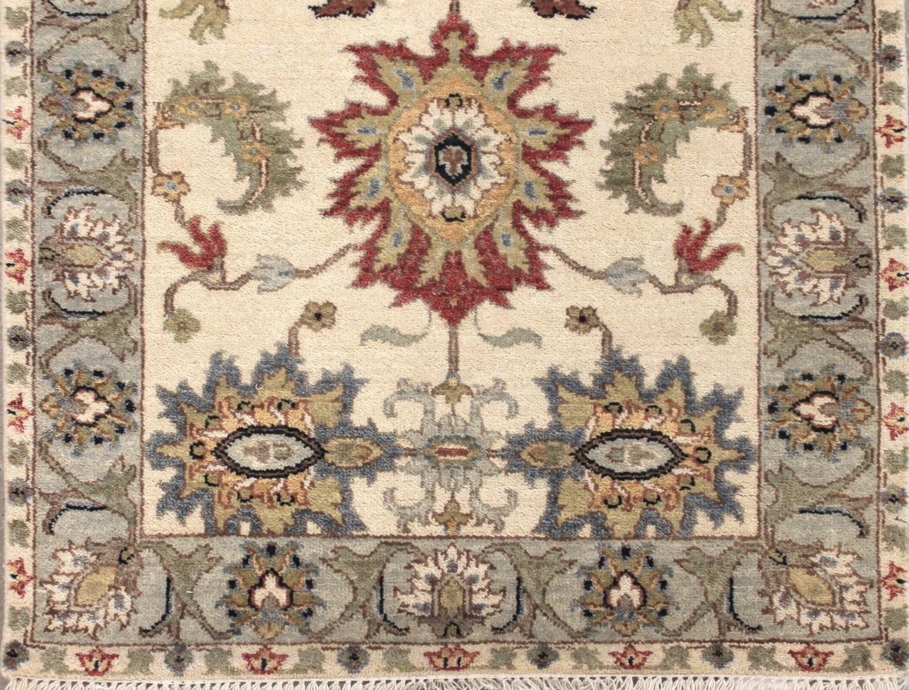 8 ft. Runner Traditional Hand Knotted Wool Area Rug - MR030684