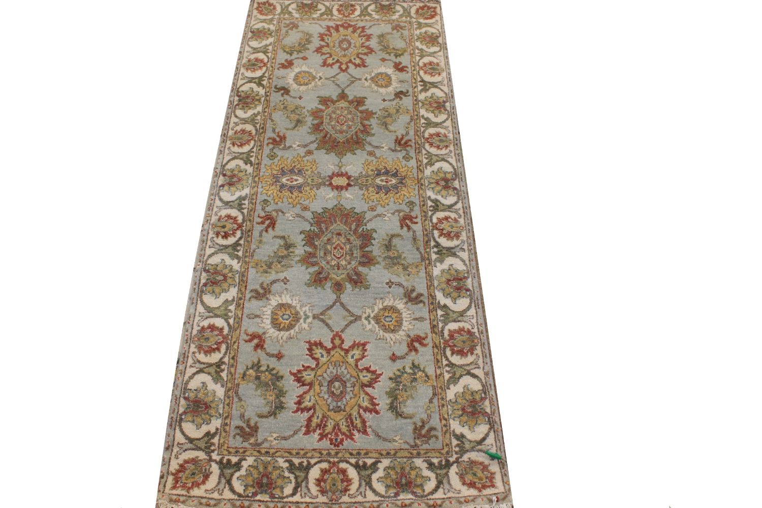 6 ft. Runner Traditional Hand Knotted Wool Area Rug - MR030687