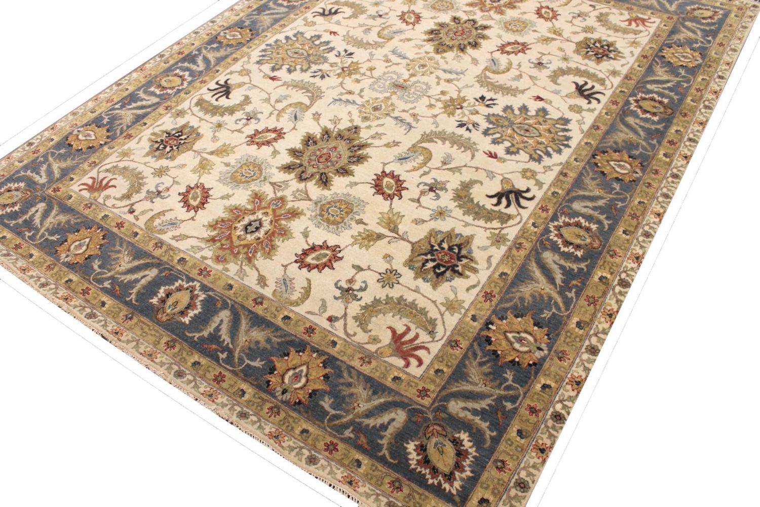 9x12 Traditional Hand Knotted Wool Area Rug - MR030693