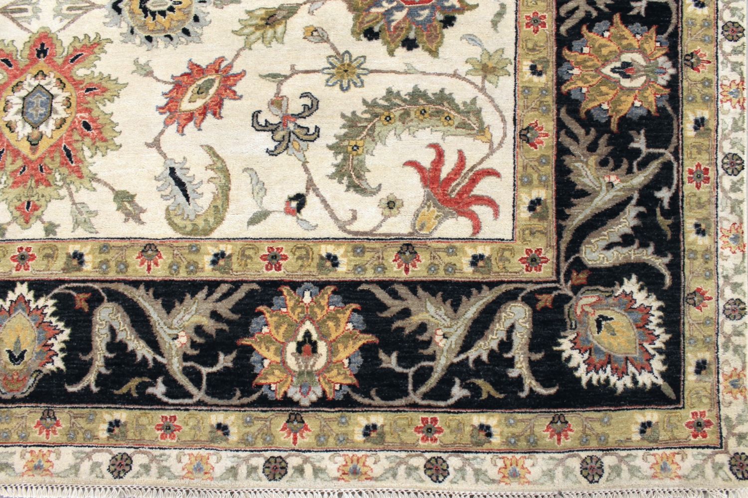 9x12 Traditional Hand Knotted Wool Area Rug - MR030694
