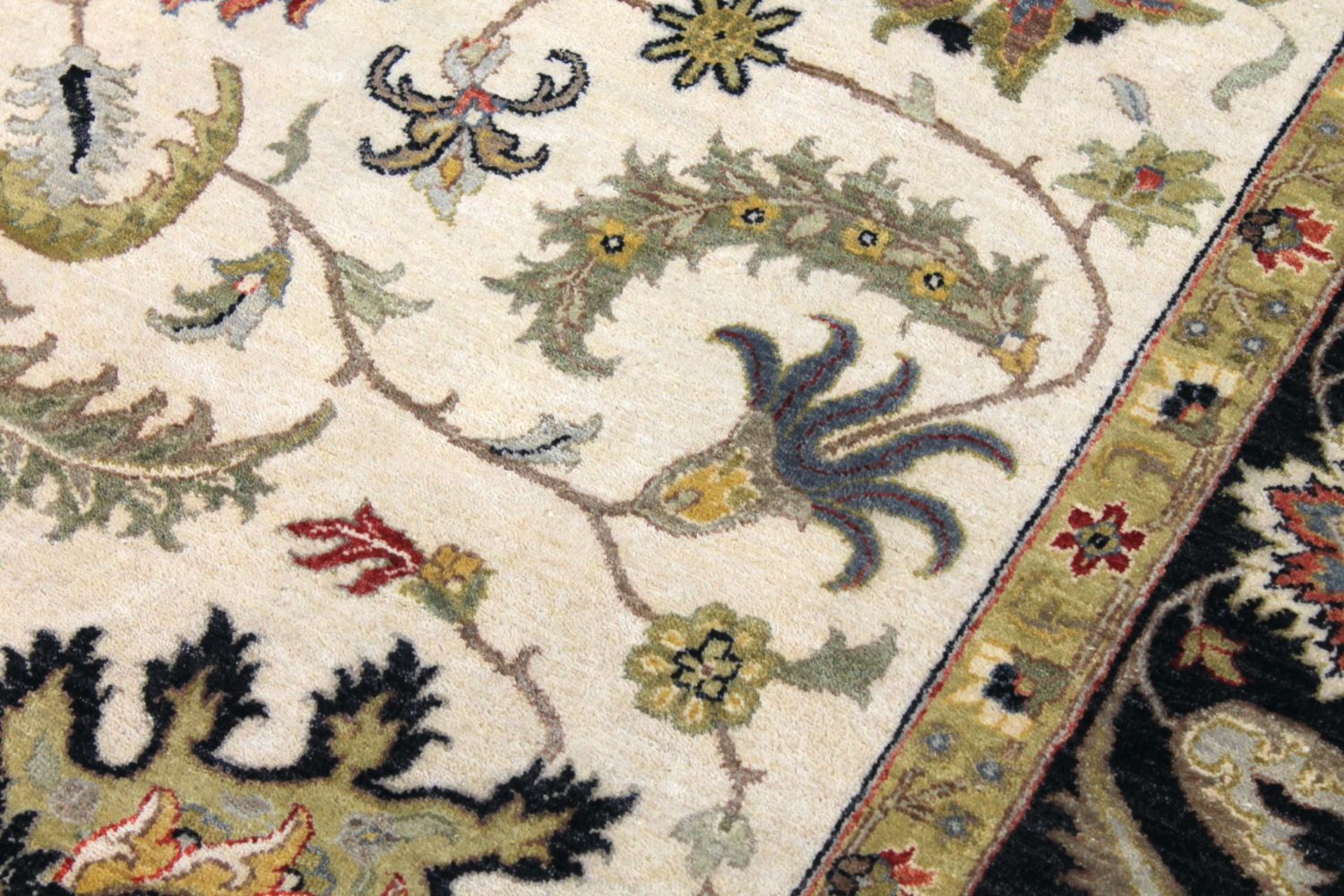9x12 Traditional Hand Knotted Wool Area Rug - MR030694