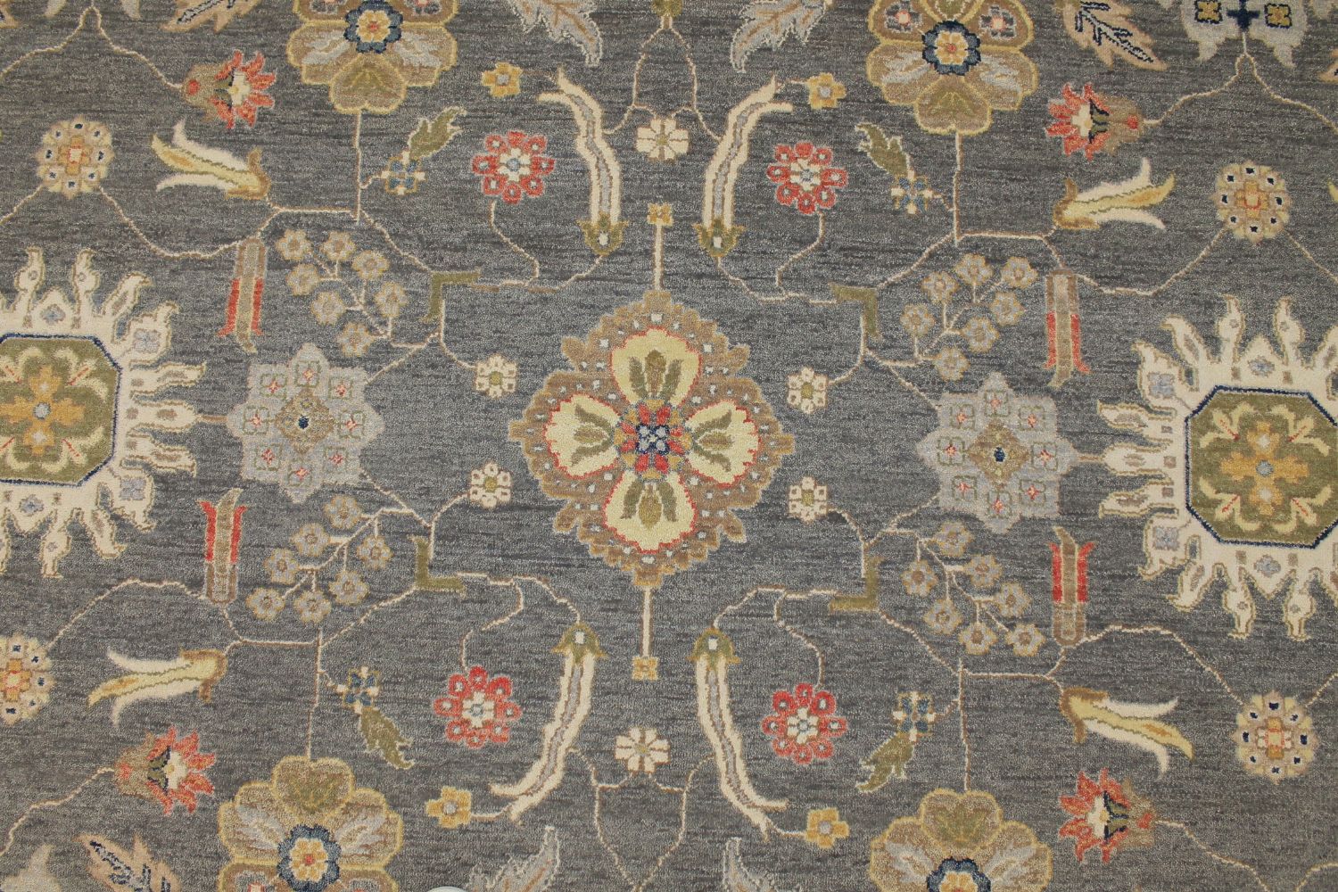 9x12 Traditional Hand Knotted Wool Area Rug - MR030695