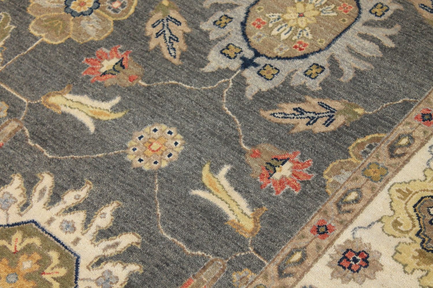 9x12 Traditional Hand Knotted Wool Area Rug - MR030695