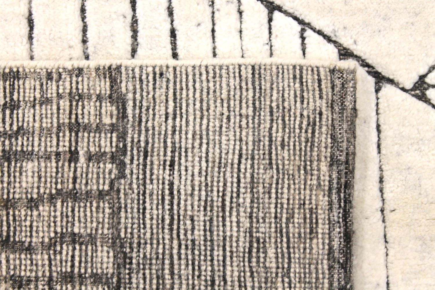 6x9 Casual Hand Knotted Wool Area Rug - MR030696