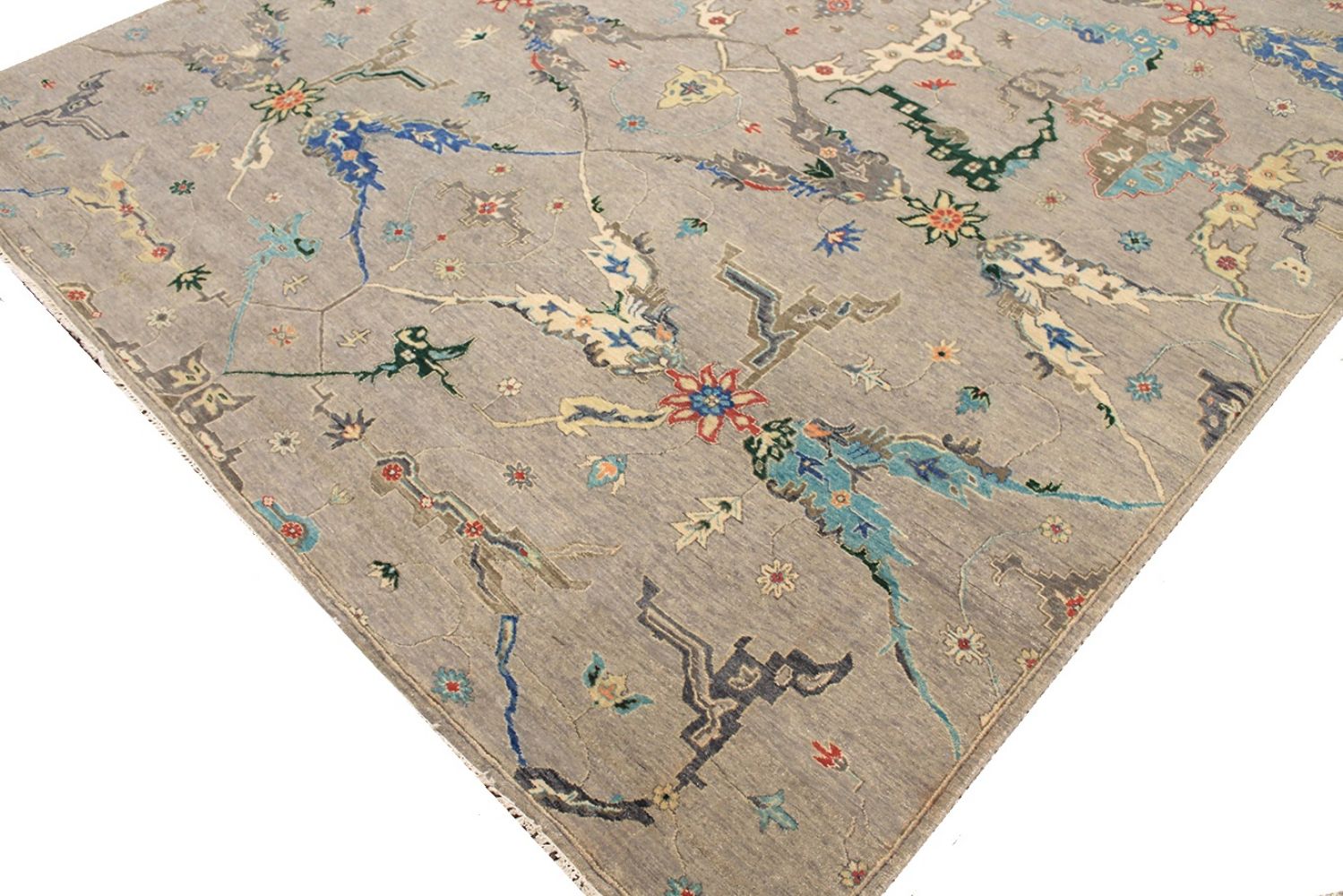9x12 Traditional Hand Knotted Wool Area Rug - MR030698