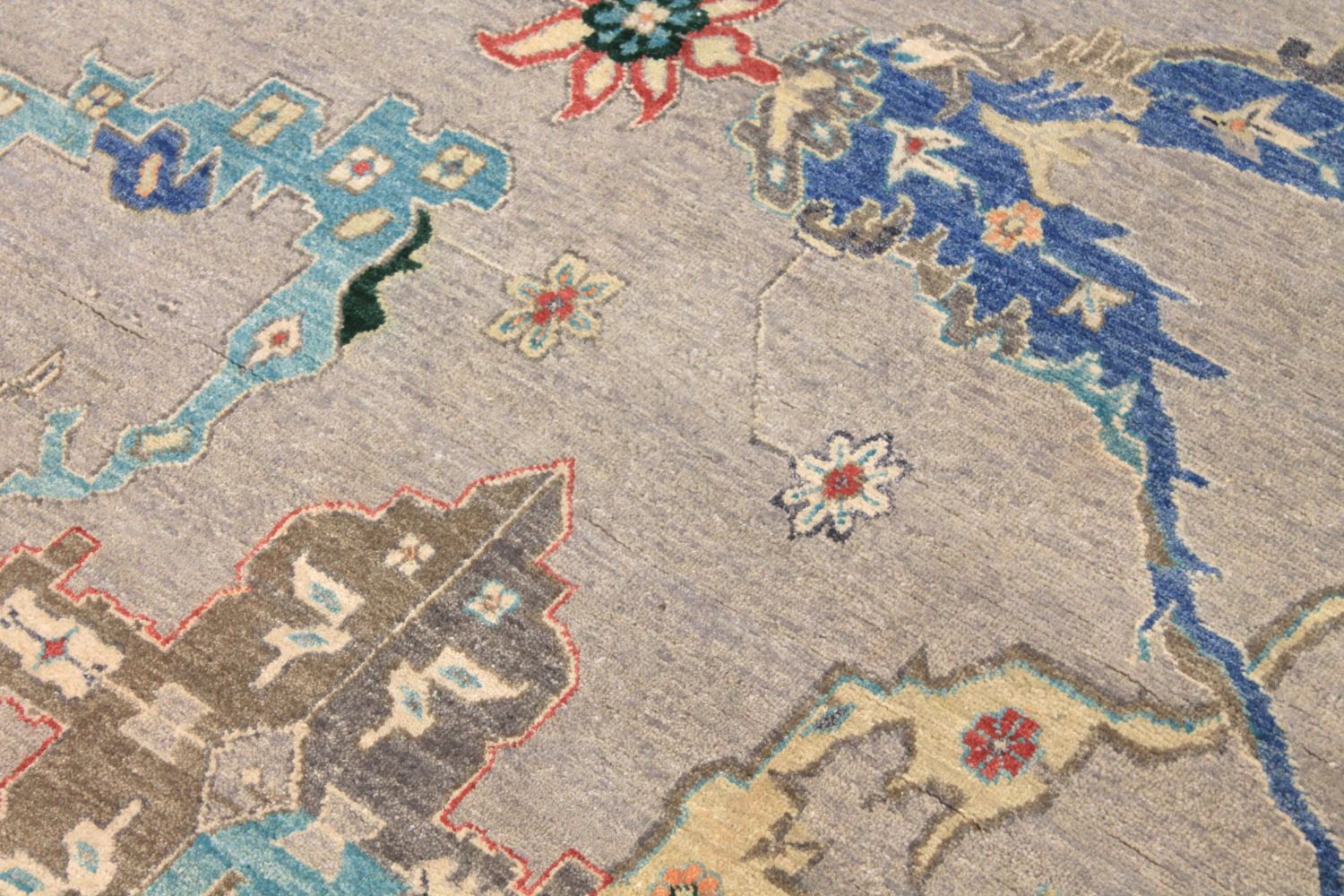 9x12 Traditional Hand Knotted Wool Area Rug - MR030698