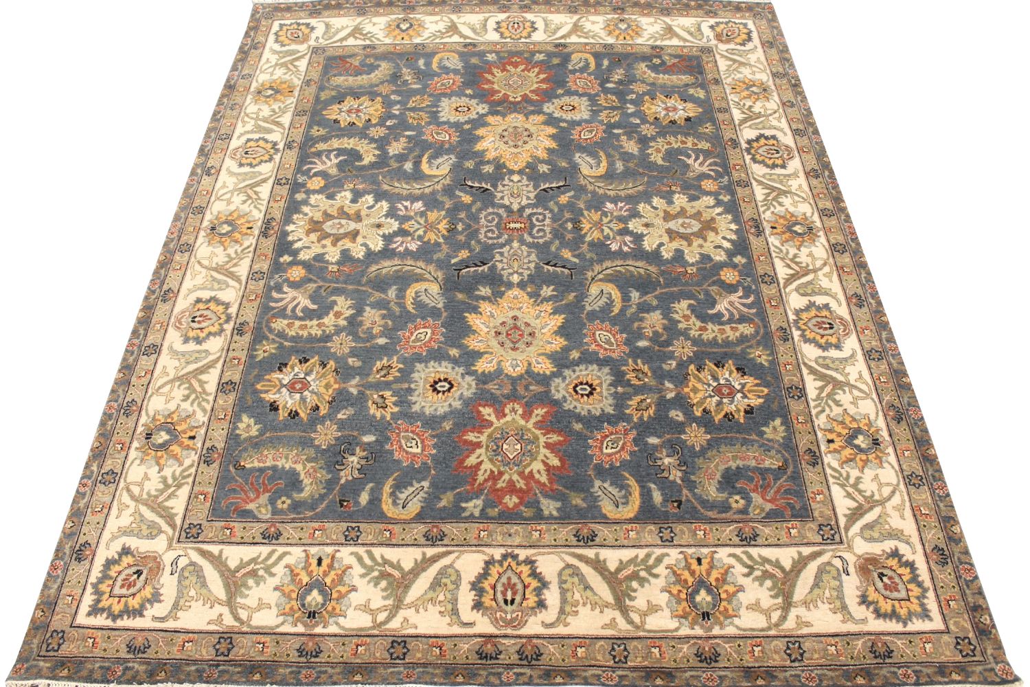 8x10 Traditional Hand Knotted Wool Area Rug - MR030699