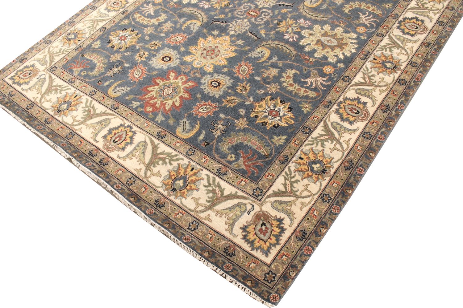 8x10 Traditional Hand Knotted Wool Area Rug - MR030699