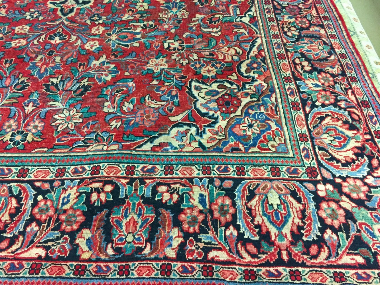 9x12 Traditional Hand Knotted Wool Area Rug - MR0579