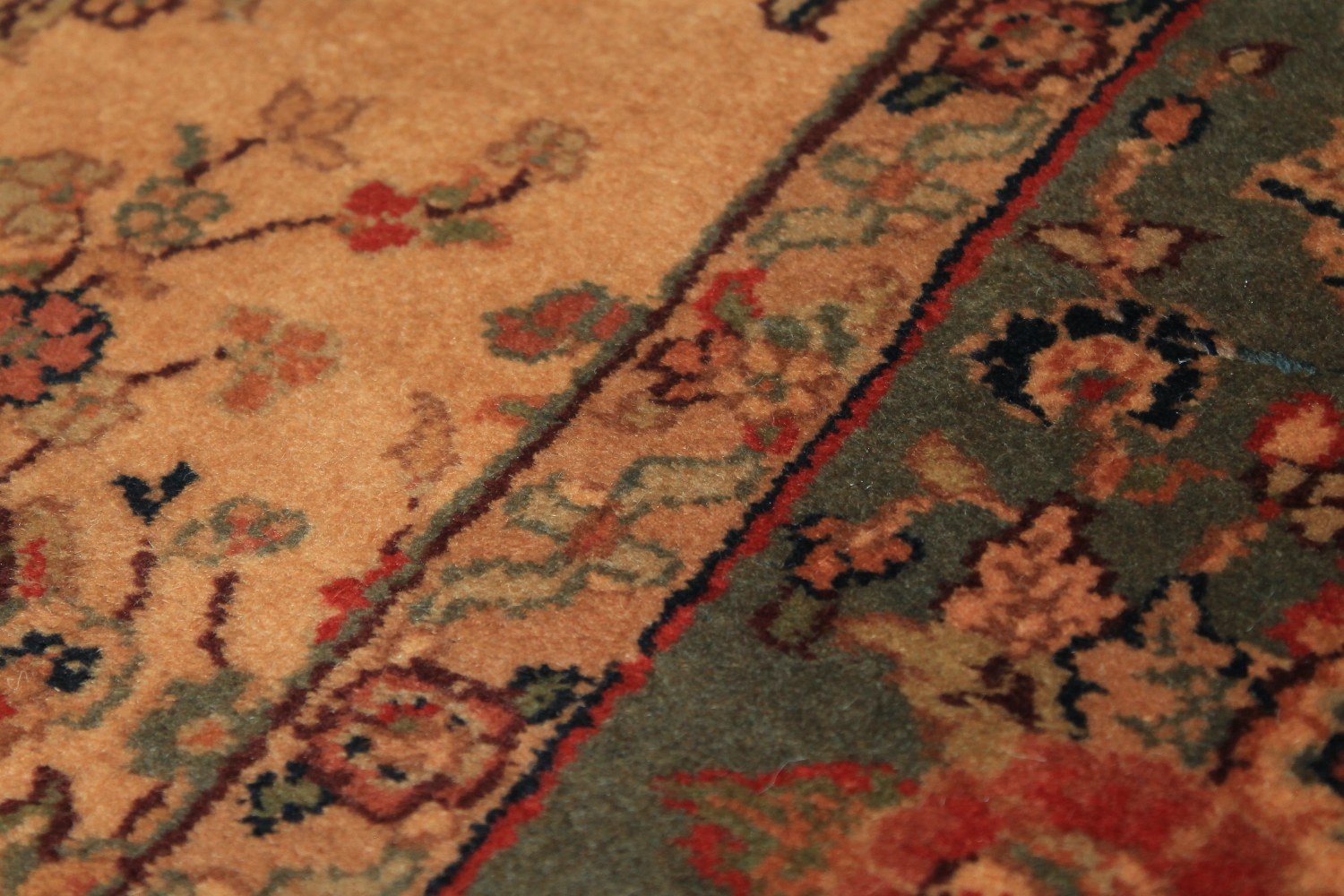 6x9 Traditional Hand Knotted Wool Area Rug - MR0731