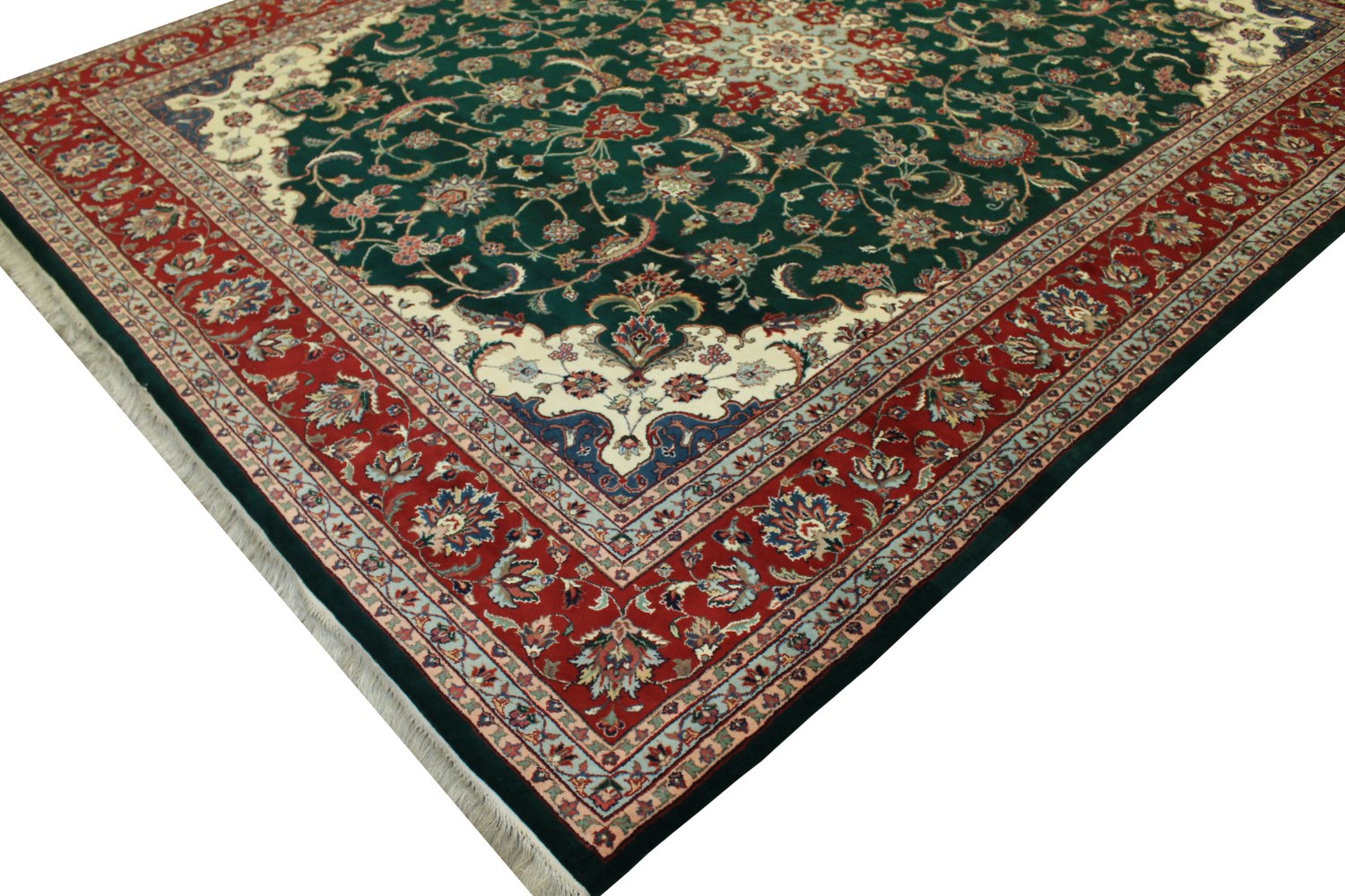 9x12 Traditional Hand Knotted Wool Area Rug - MR0762
