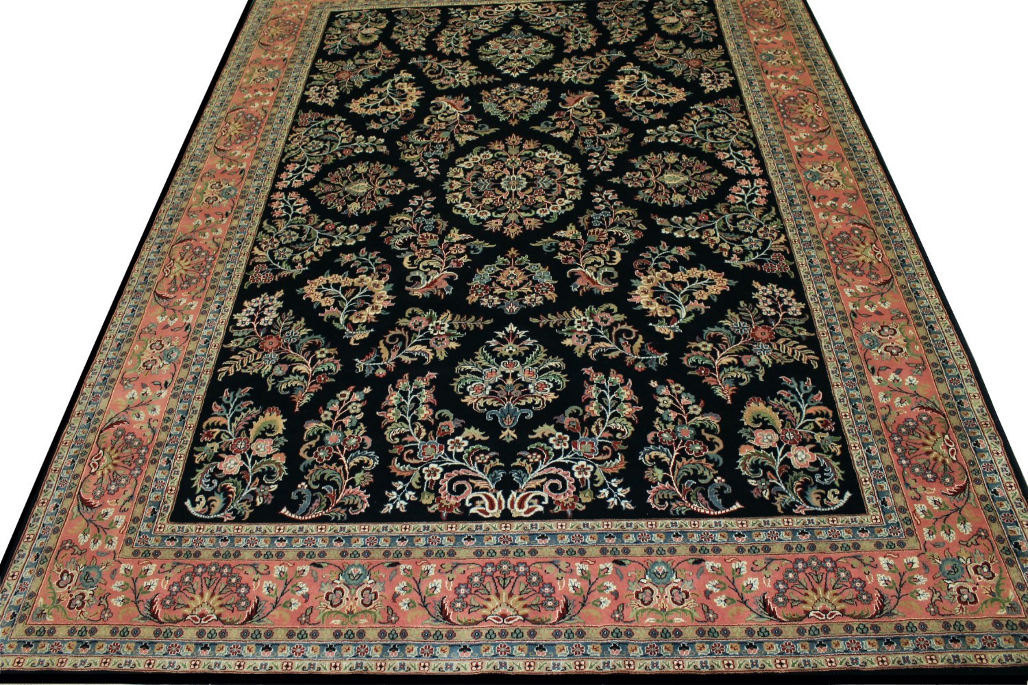 9x12 Traditional Hand Knotted Wool Area Rug - MR0766