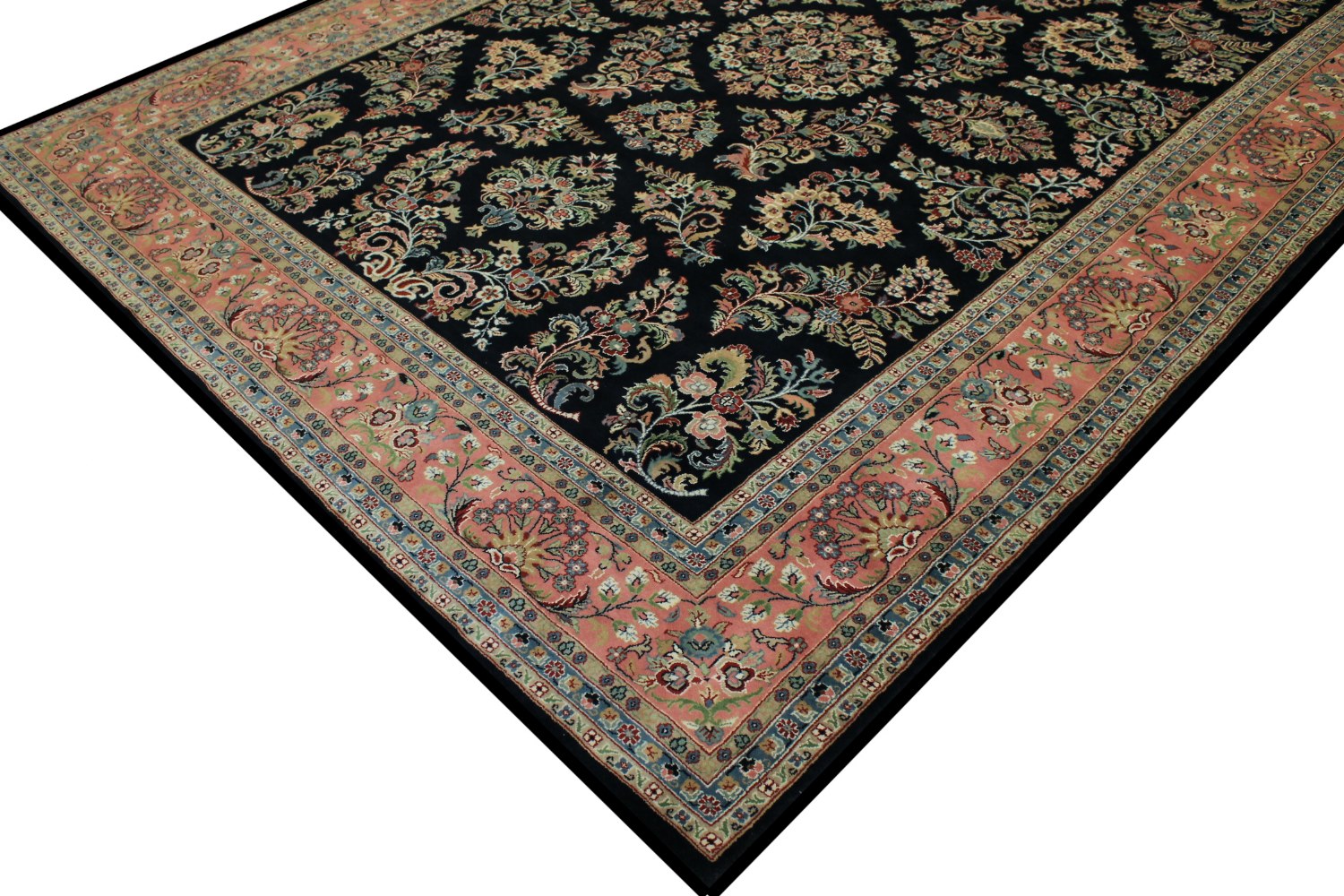 9x12 Traditional Hand Knotted Wool Area Rug - MR0766