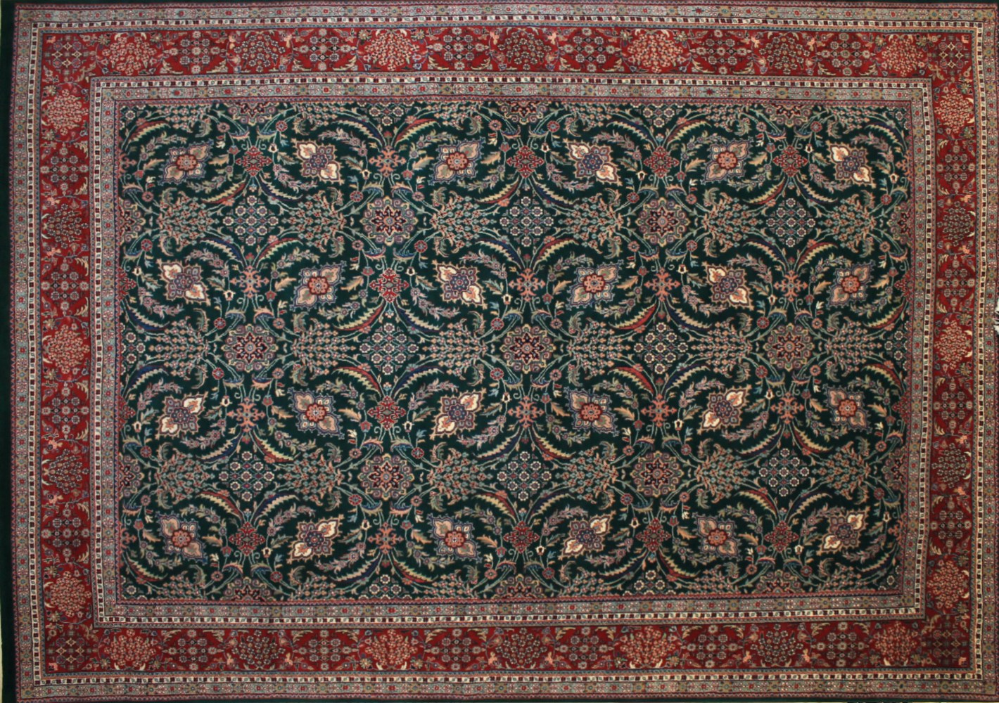 9x12 Traditional Hand Knotted Wool Area Rug - MR0769