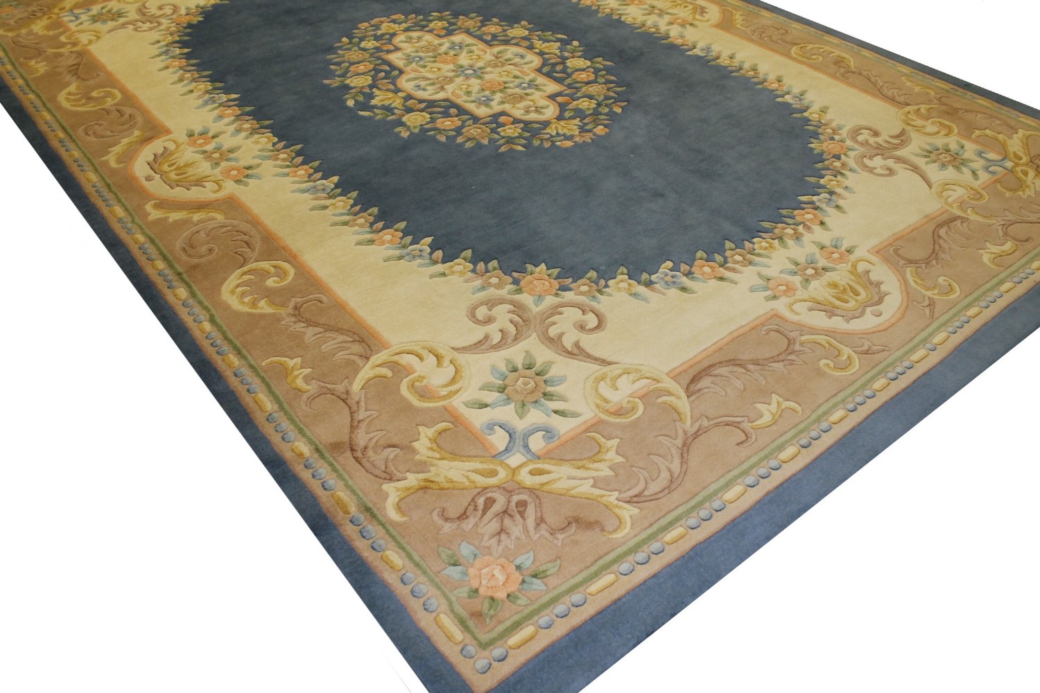 10x14 Traditional Hand Knotted Wool Area Rug - MR0788
