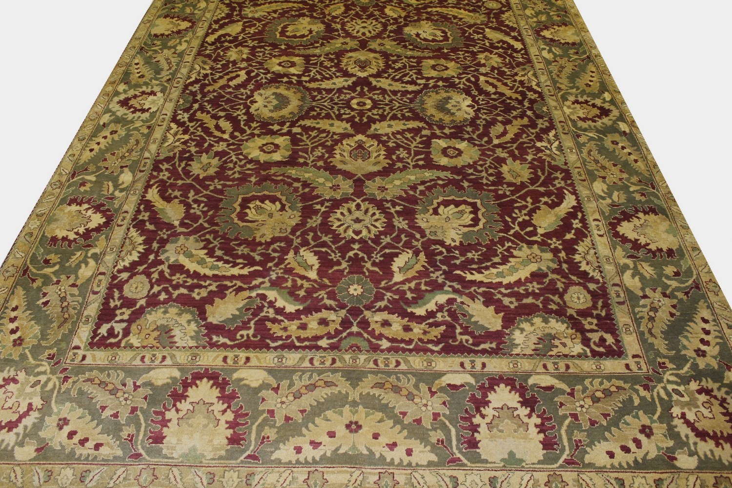 10x14 Traditional Hand Knotted Wool Area Rug - MR0792