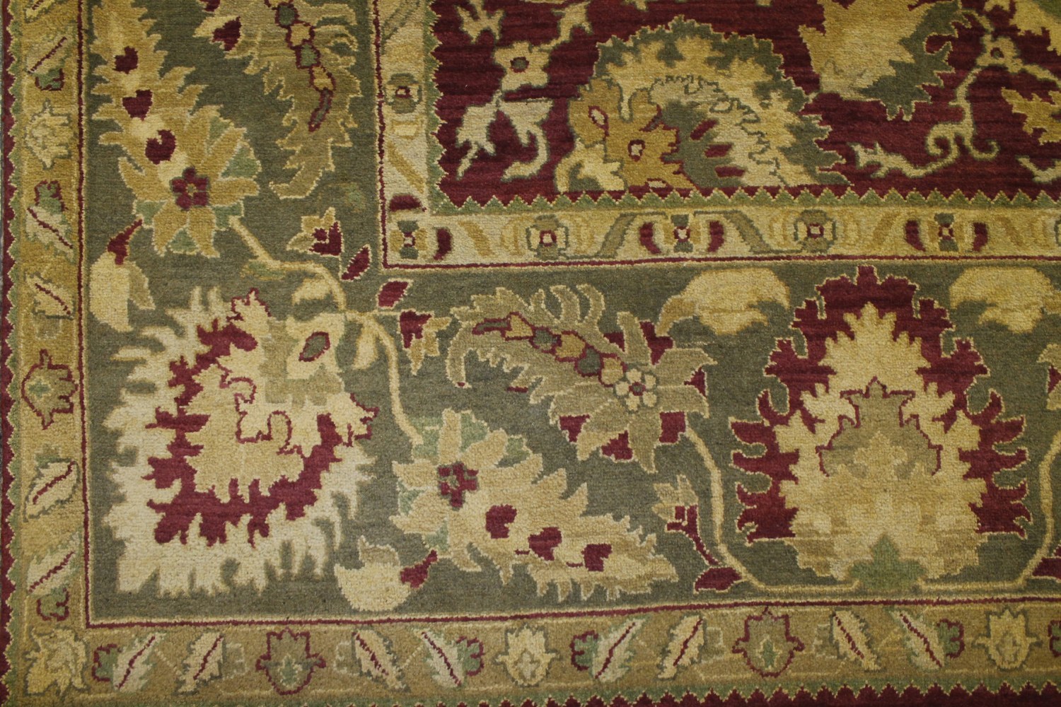 10x14 Traditional Hand Knotted Wool Area Rug - MR0792