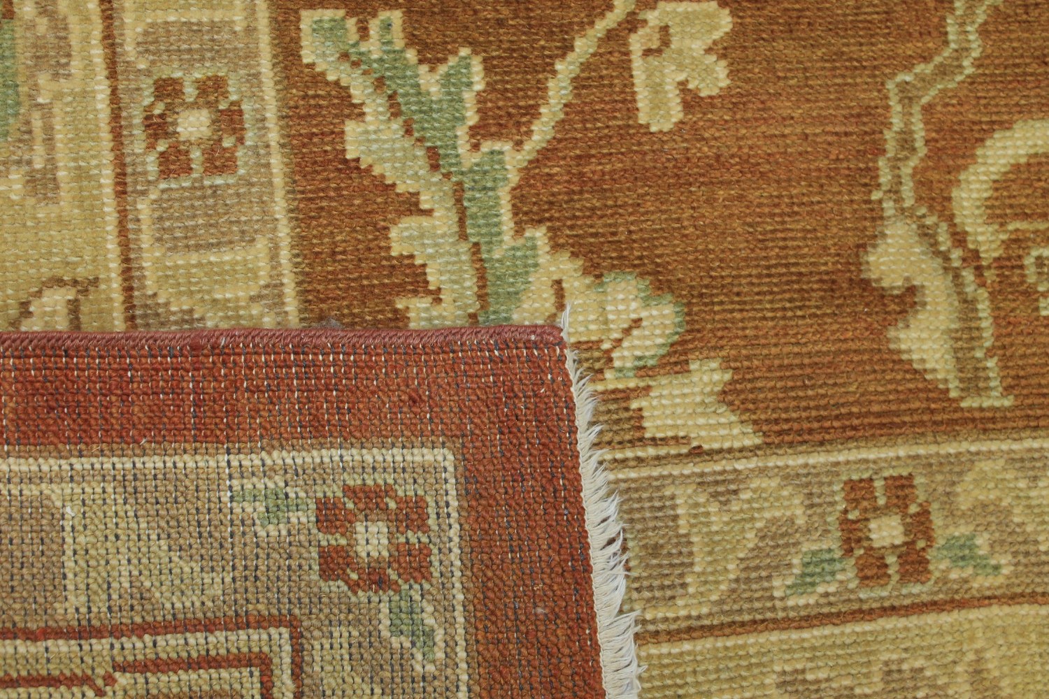 9x12 Oushak Hand Knotted Wool Area Rug - MR10020