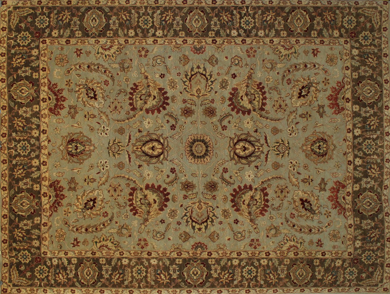 9x12 Traditional Hand Knotted Wool Area Rug - MR10026