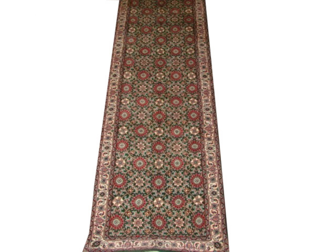 13 ft. & Longer Runner Traditional Hand Knotted Wool Area Rug - MR1020