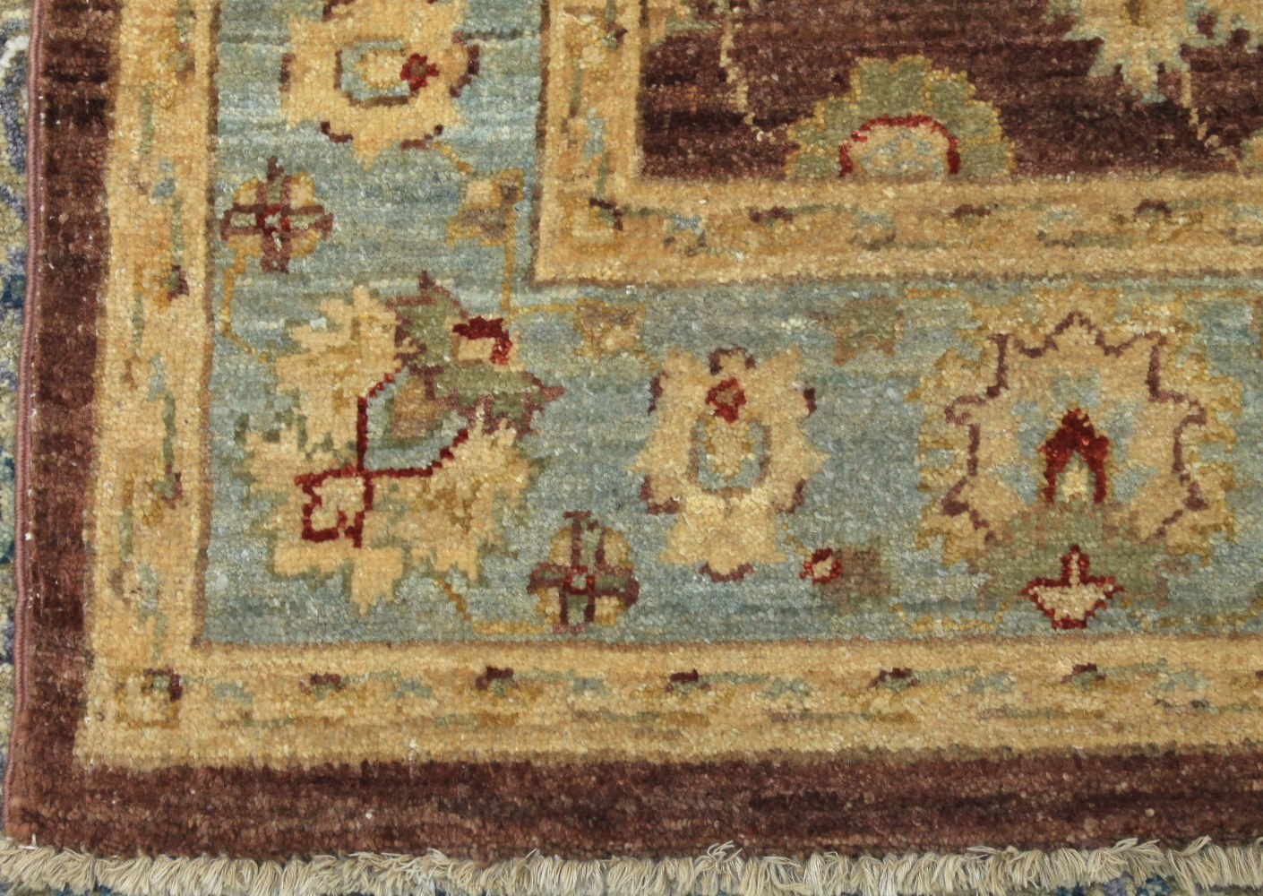 4x6 Peshawar Hand Knotted Wool Area Rug - MR10295
