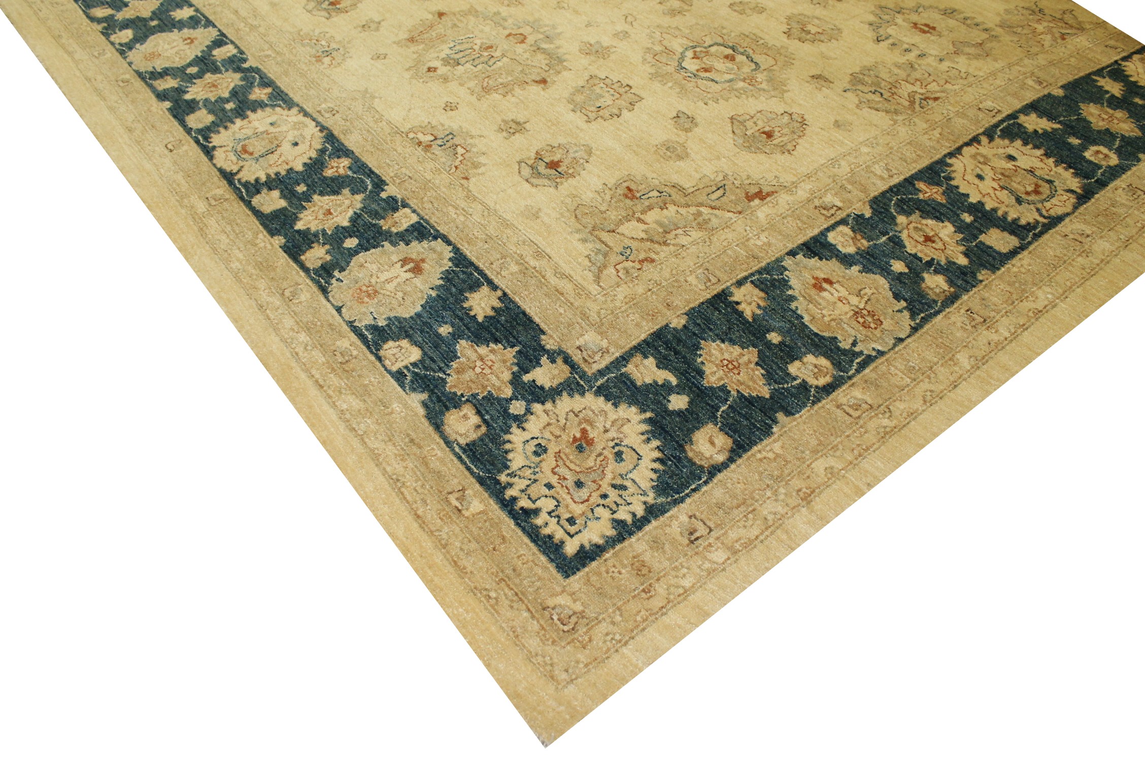 8x10 Peshawar Hand Knotted Wool Area Rug - MR10606